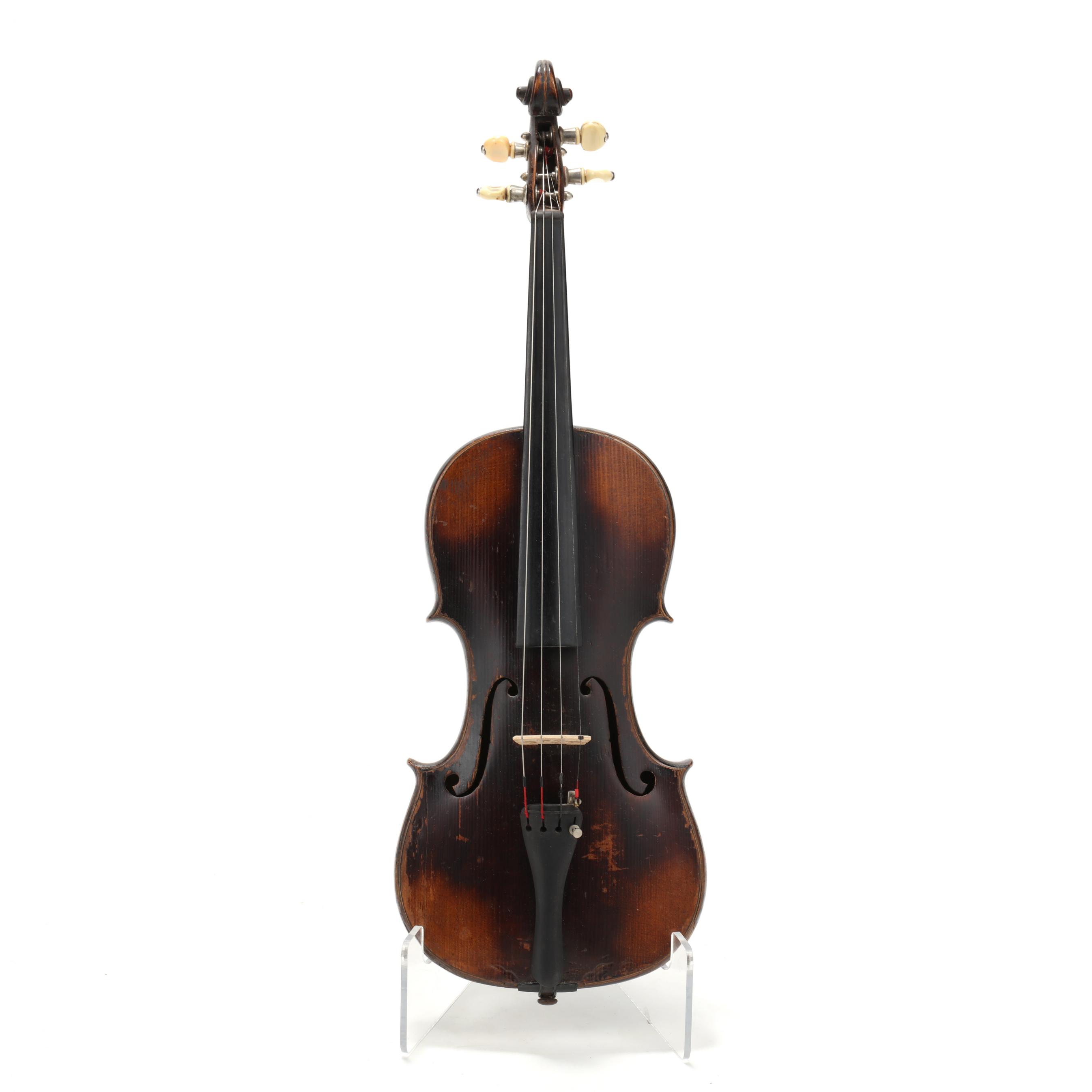 German Copy of a Rubus 4/4 Violin (Lot 3221 - American Fine