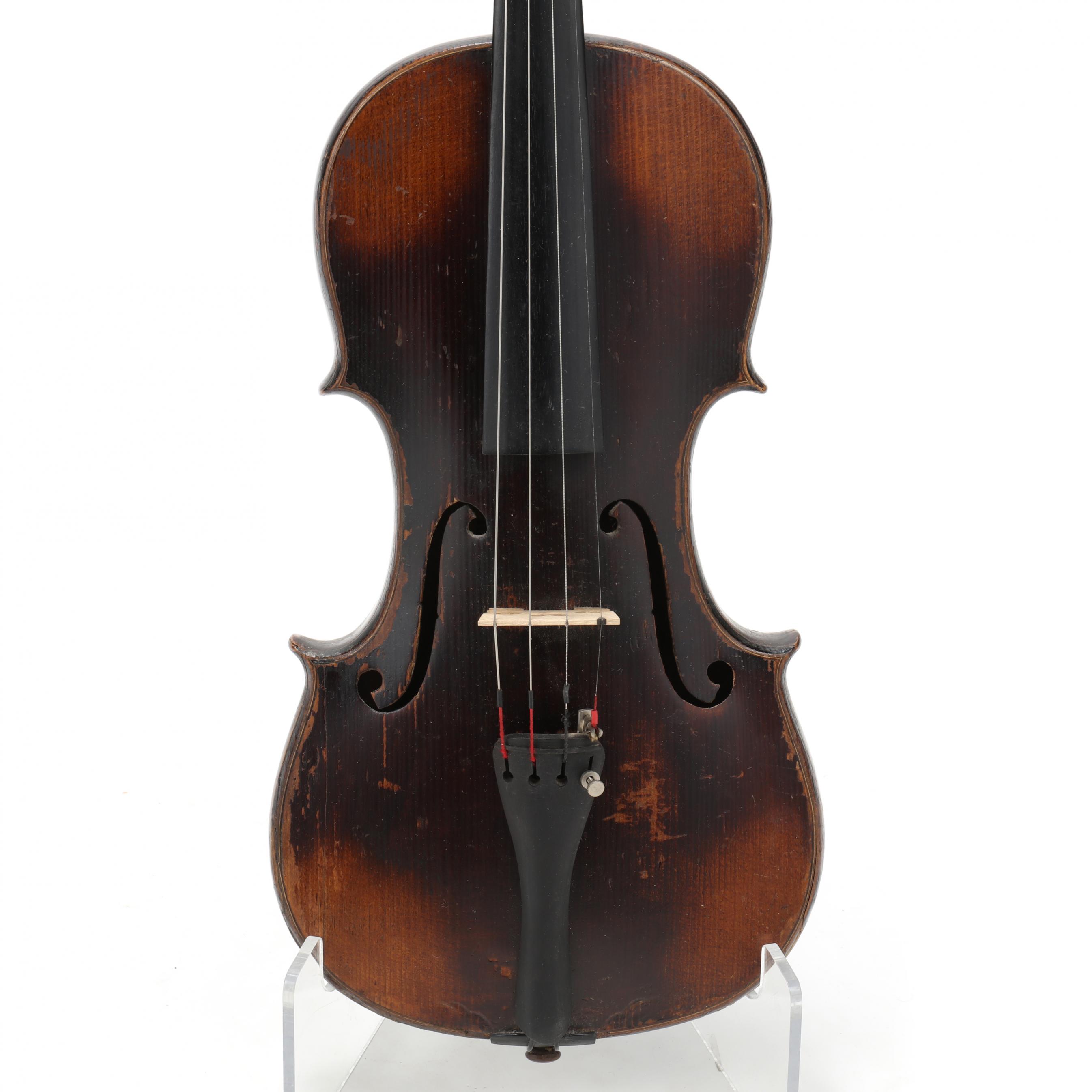 German Copy of a Rubus 4/4 Violin (Lot 3221 - American Fine