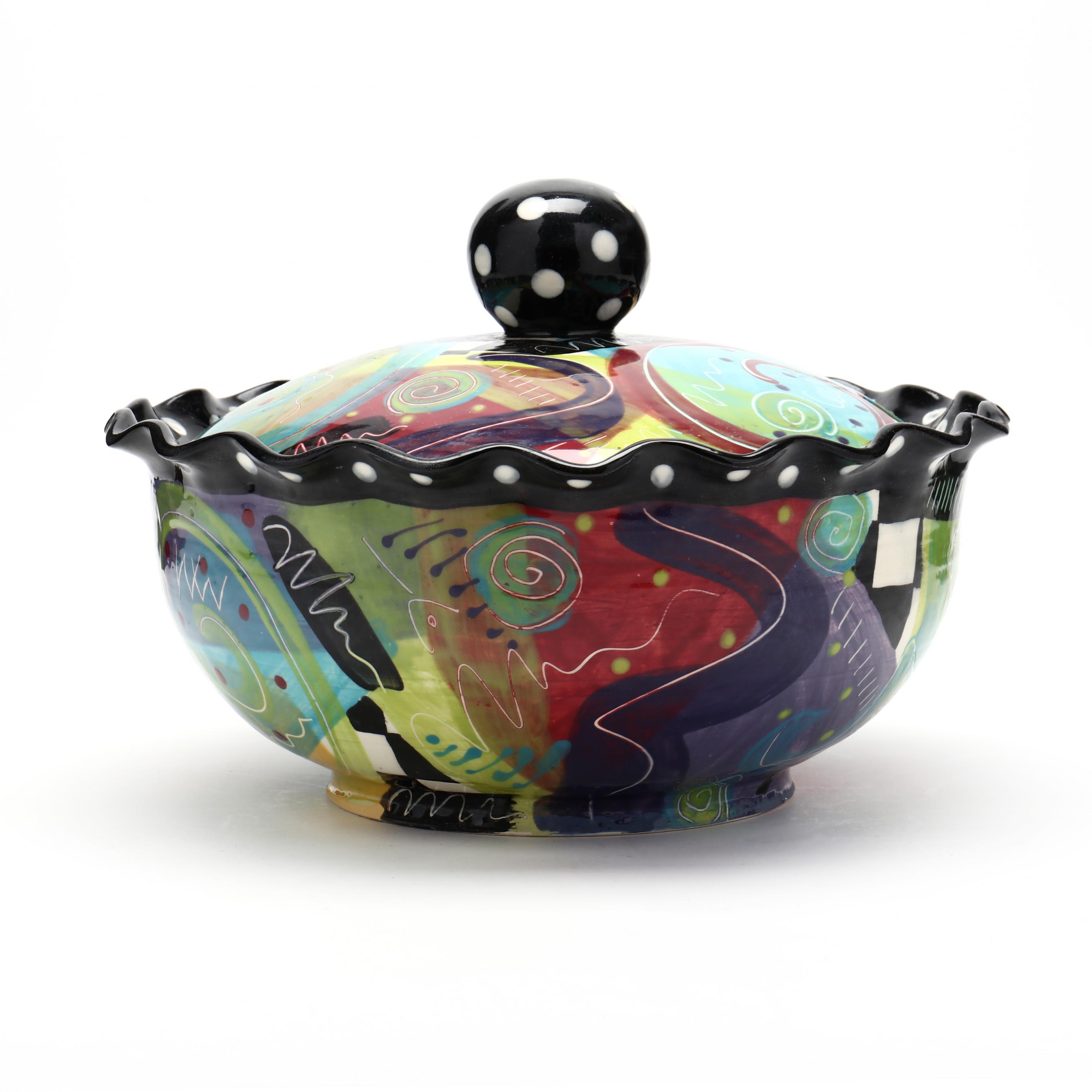 Trista Chapman (VA), Postmoden Ceramic Tureen (Lot 3139 - American