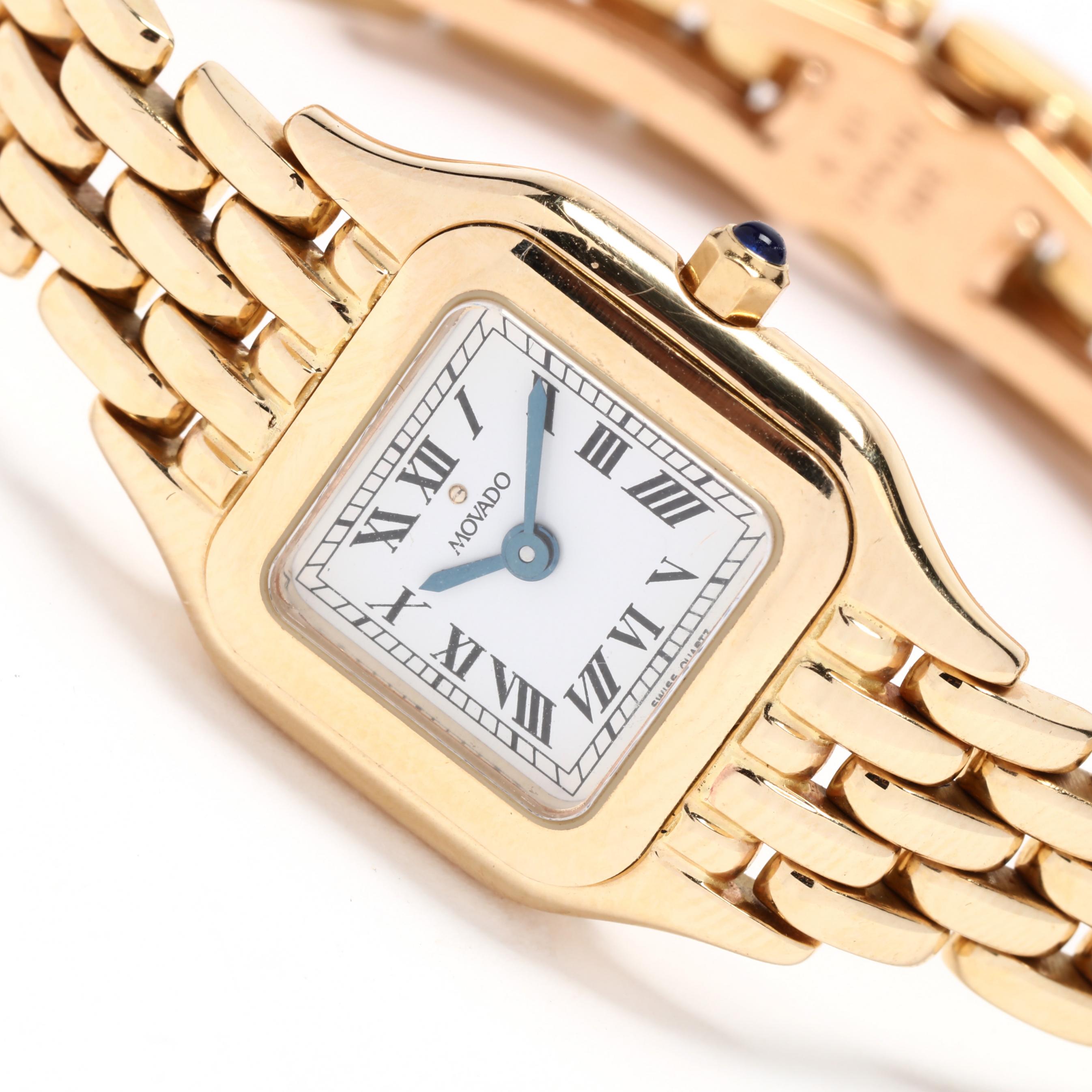 Lady's Gold Watch, Movado (Lot 1189 - Estate Jewelry Lady's Gold Watch, Movado (Lot 1189 - Estate Jewelry