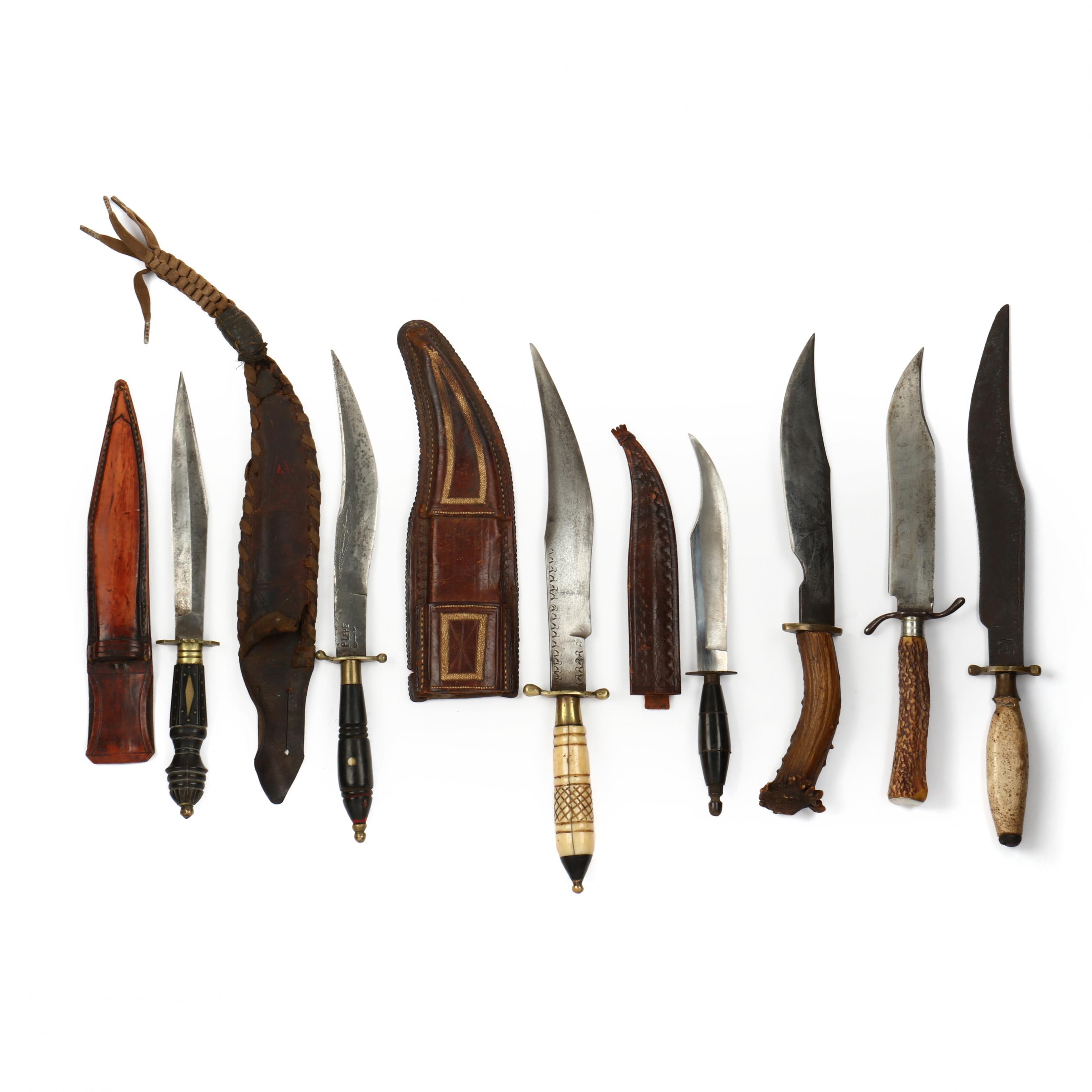 Seven Mexican Bowie Knives (Lot 671 - The Spring Estate AuctionApr 14,  2022, 9:00am)