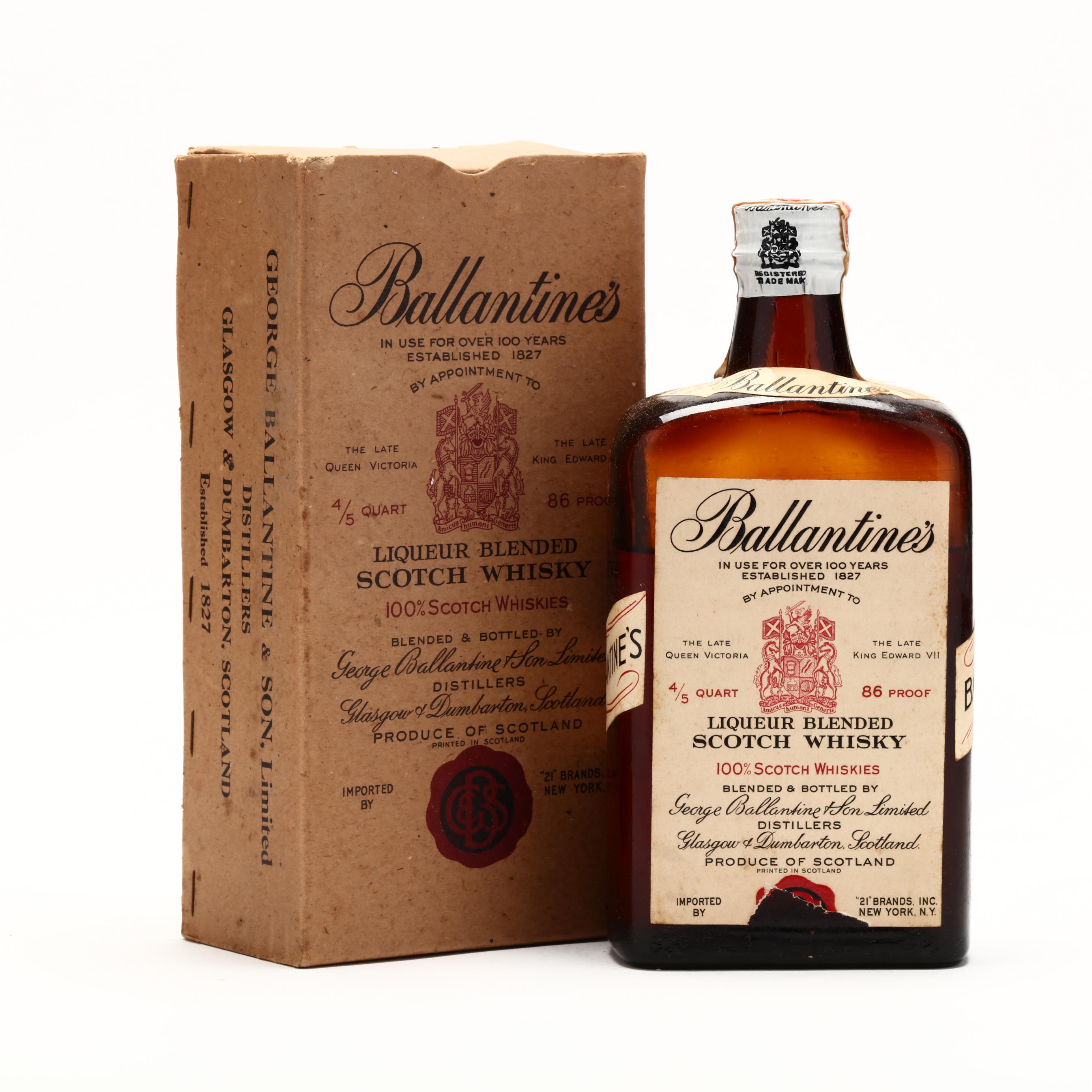 Ballantine's Liqueur Blended Scotch Whisky (Lot 5115 - Rare