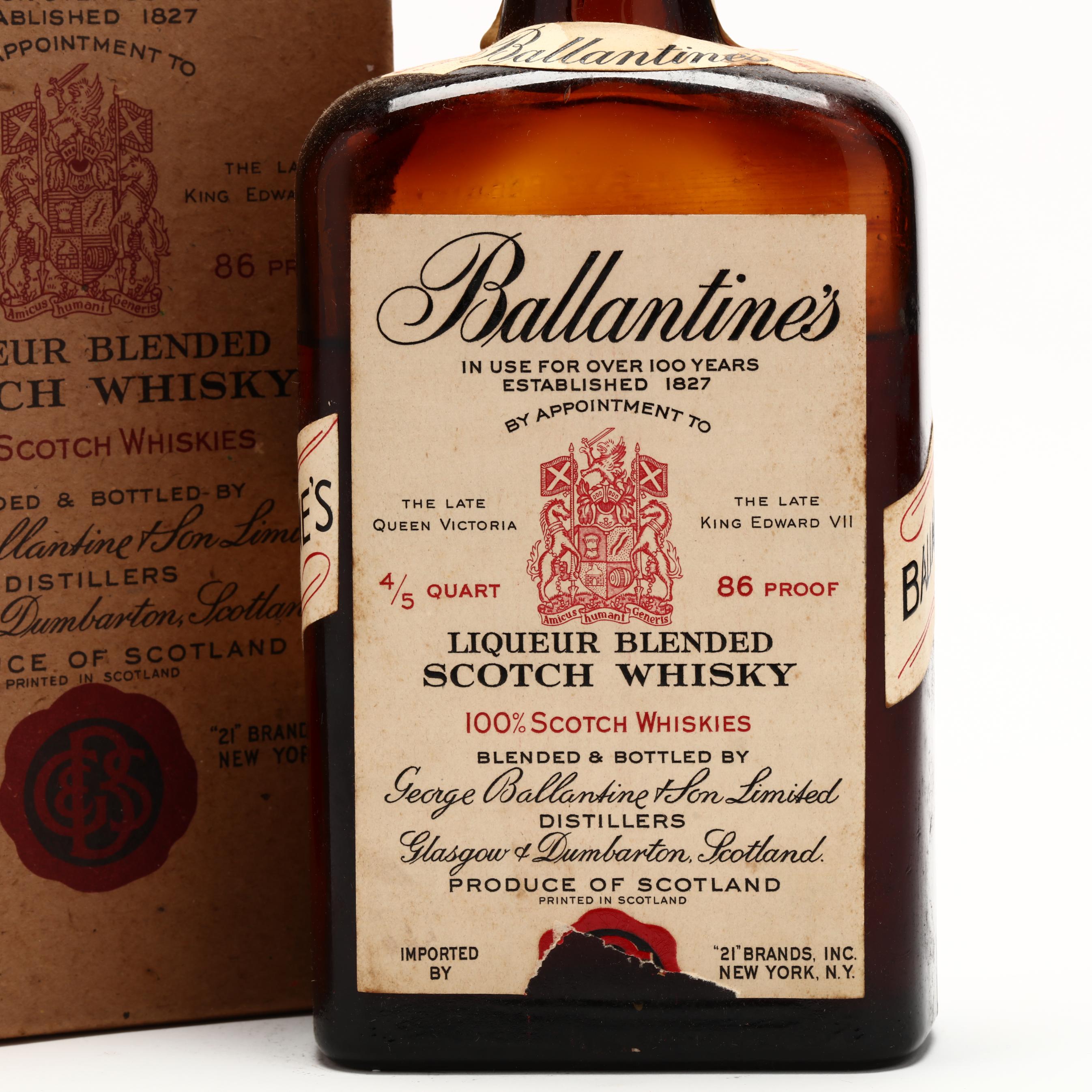 Ballantine's Liqueur Blended Scotch Whisky (Lot 5115 - Rare
