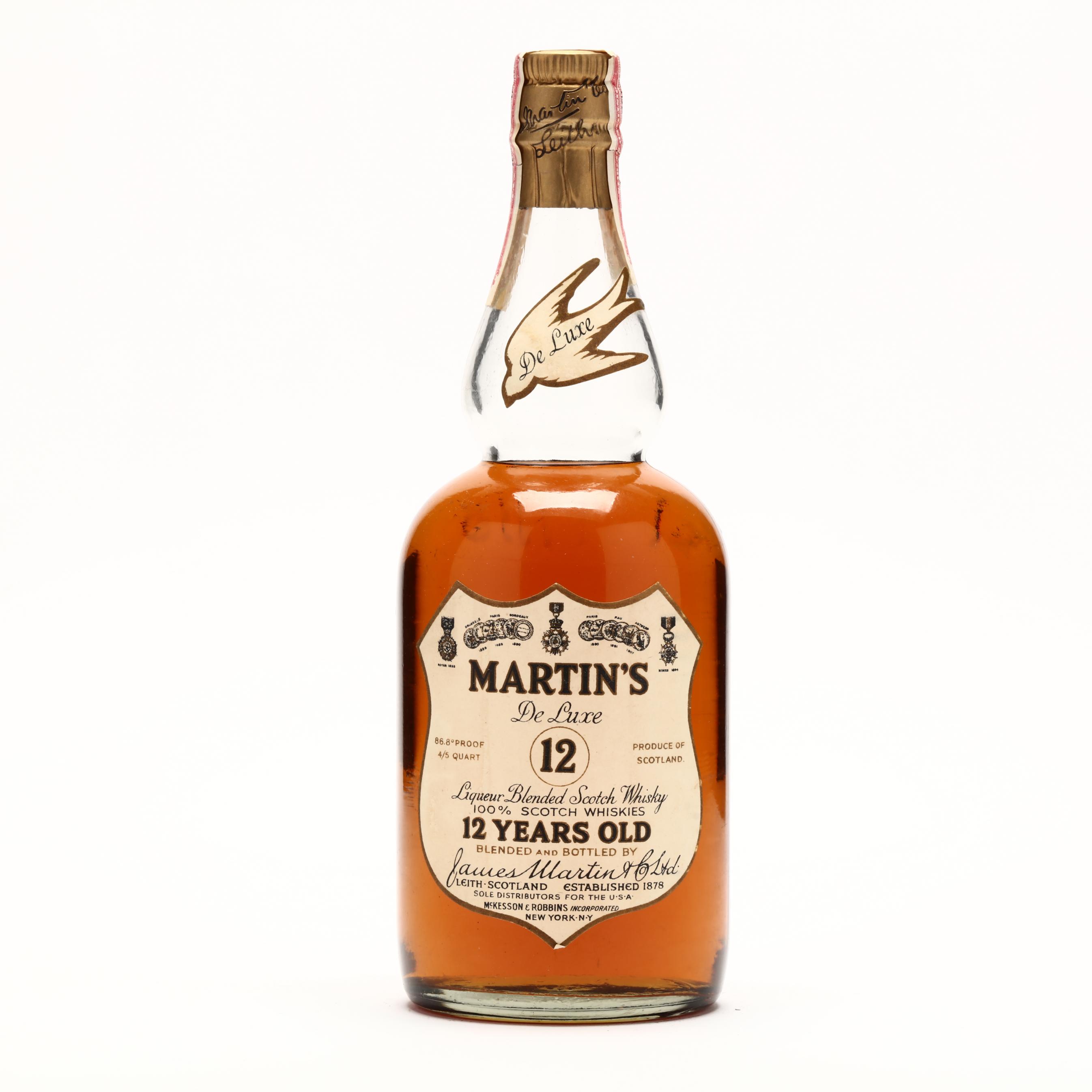 James Martin's De Luxe Scotch Whisky (Lot 5138 - Rare SpiritsJun