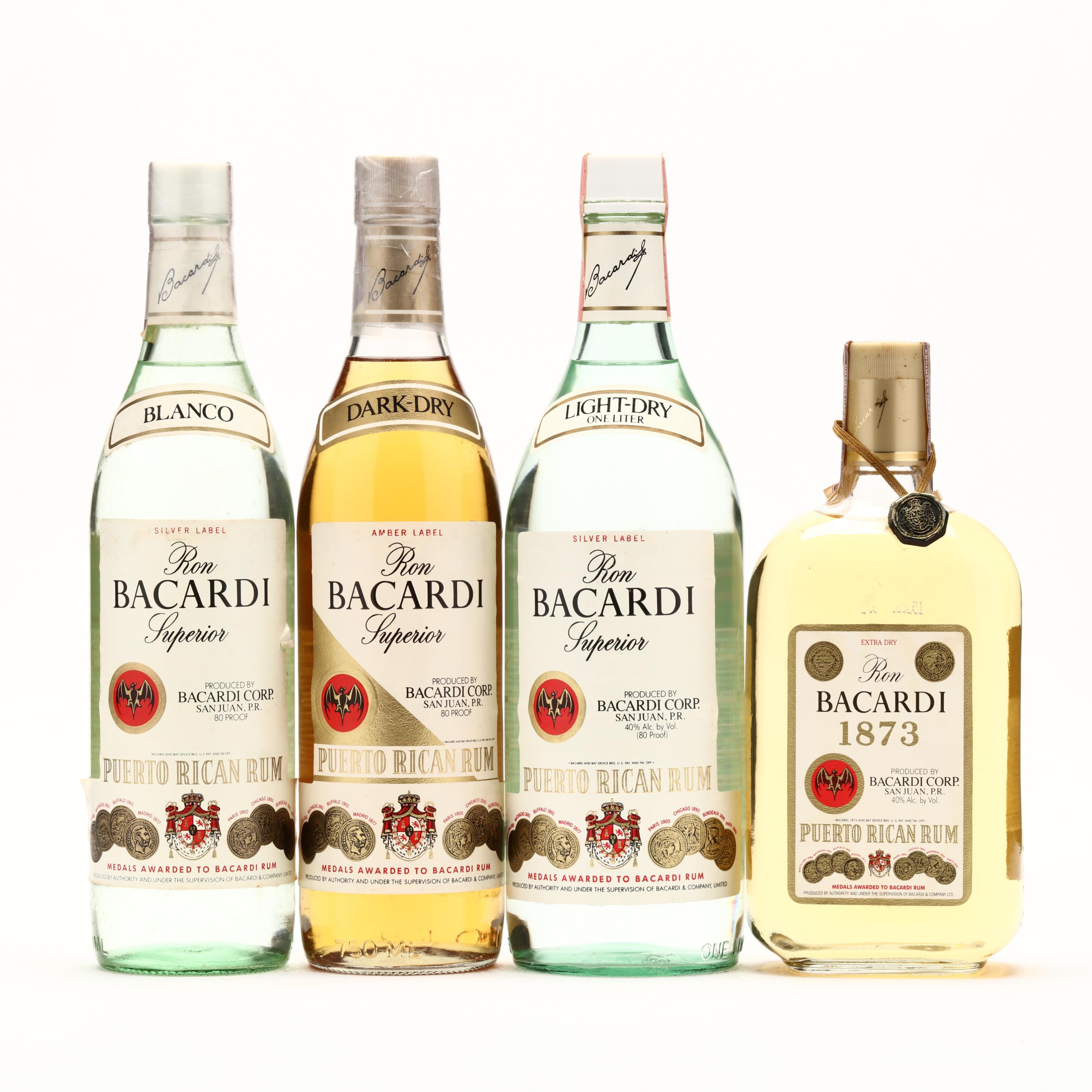 Ron Bacardi Rum (Lot 5209 - Rare SpiritsJun 10, 2022, 12:00pm)