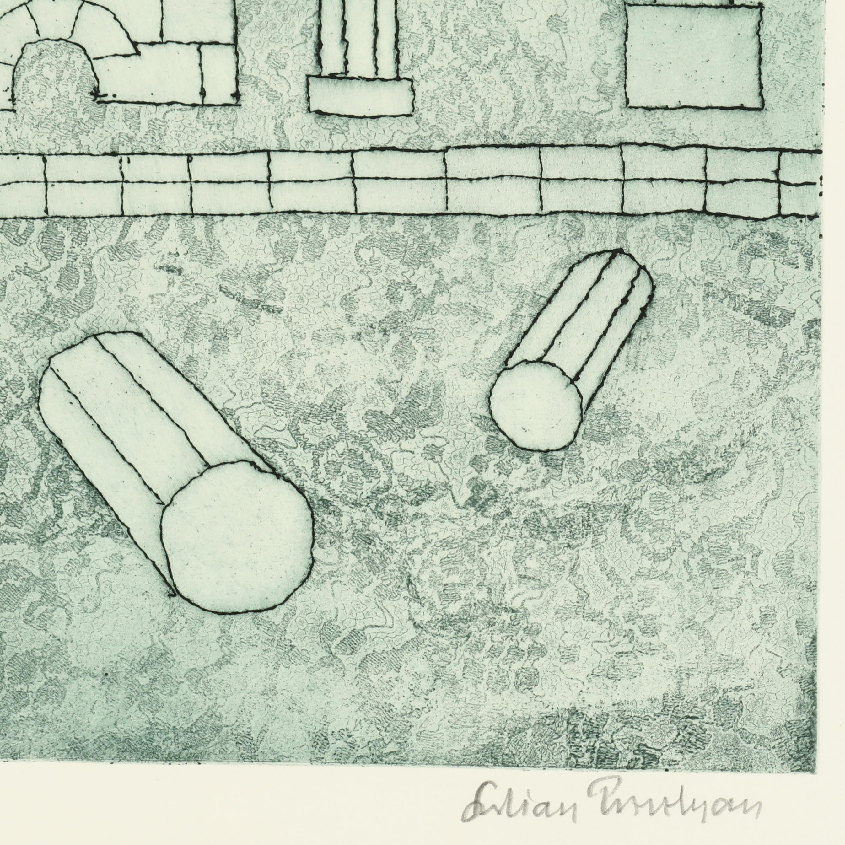 Julian Trevelyan (British, 1910-1988), Aigues-Mortes, La