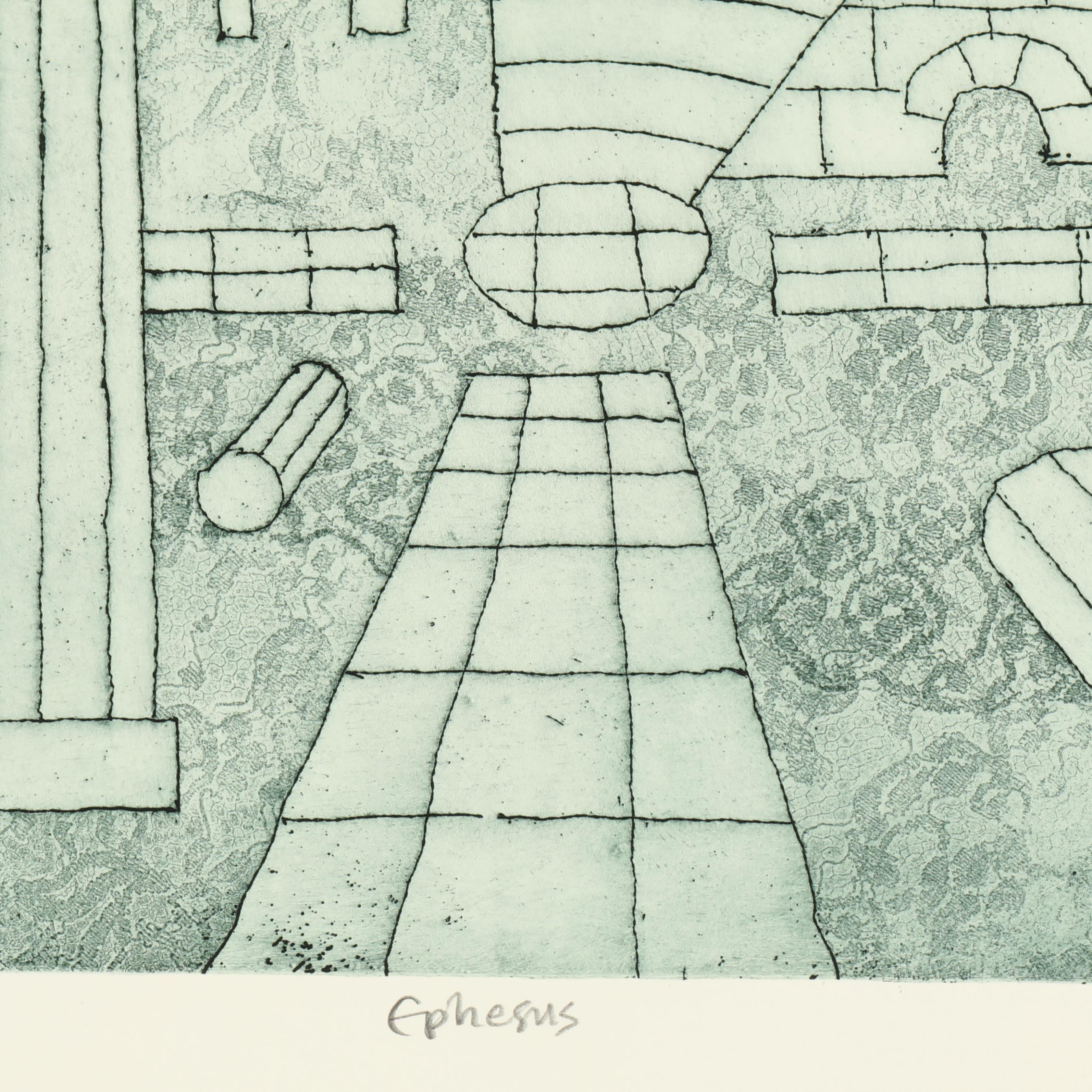 絵画 Julian Trevelyan Aigues Mortes Julian Trevelyan RA, Aigues