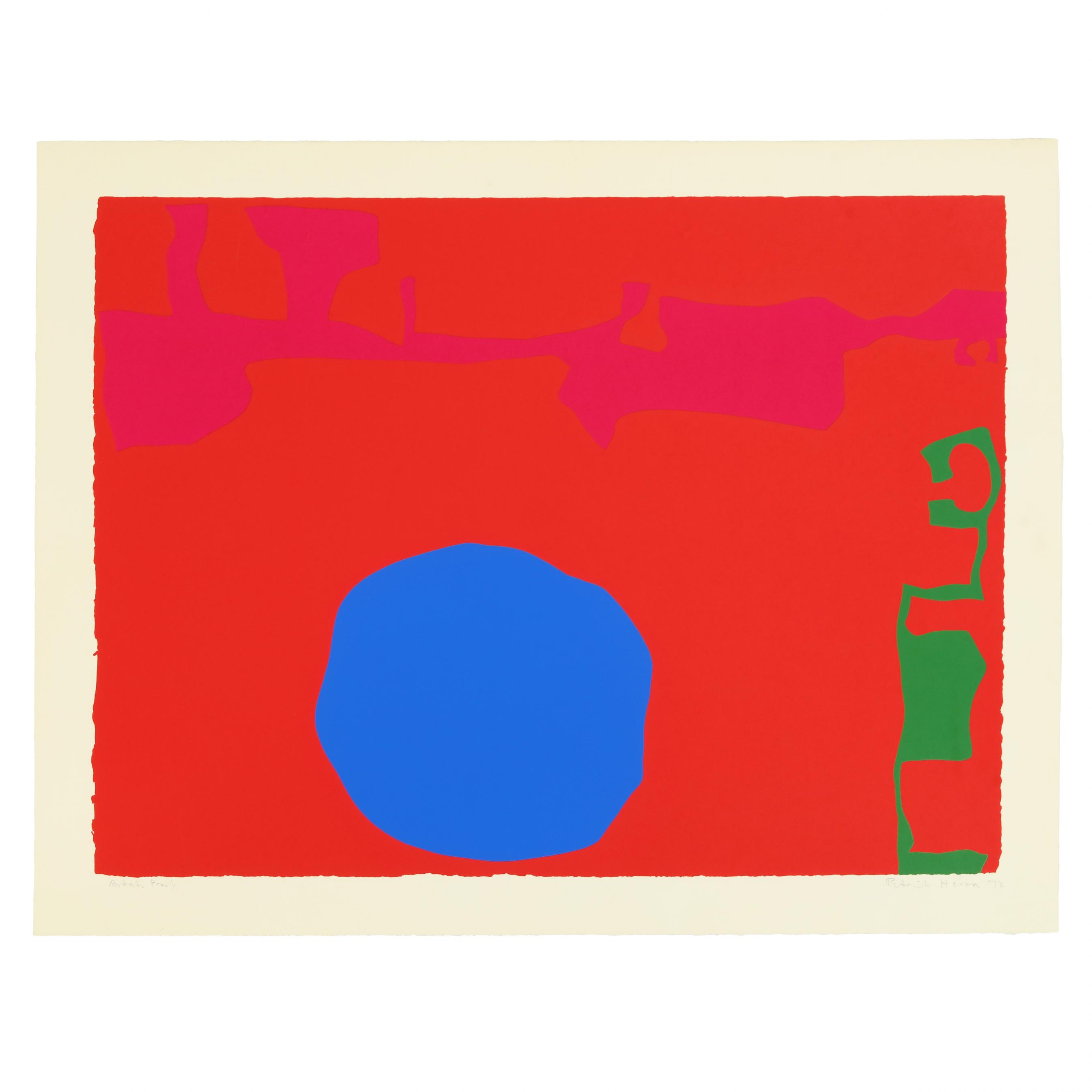 Patrick Heron (British, 1920-1999), January 1973: 13 (Lot 2039