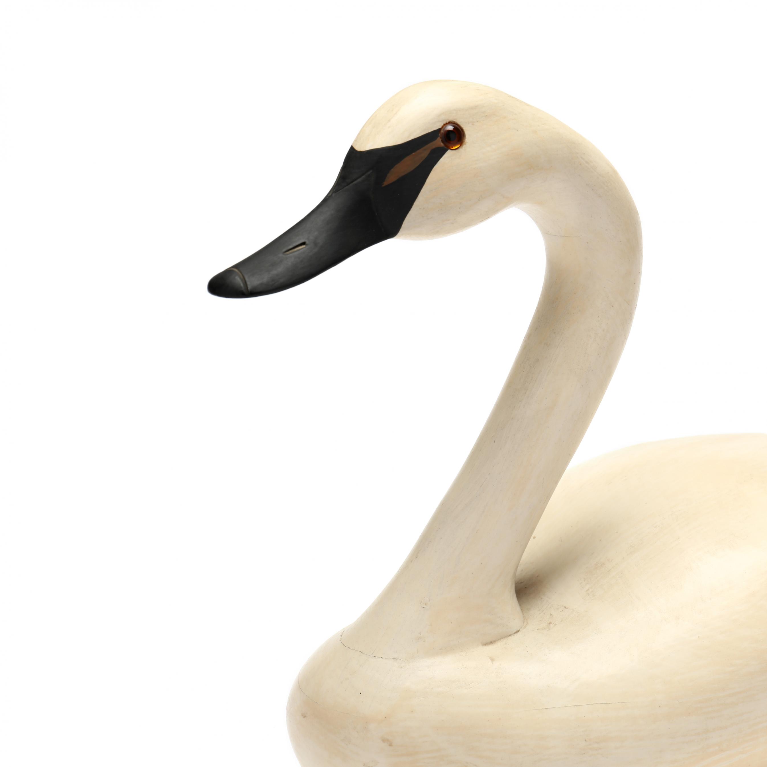 Wildfowler, Swan Miniature (Lot 2238 - Summer Sporting Art