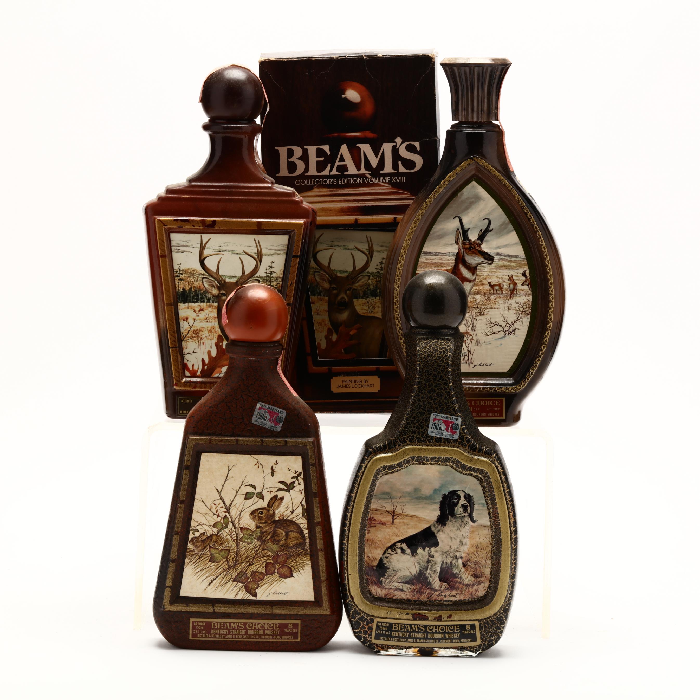 Jim Beam Kentucky Straight Bourbon Whiskey in J. Lockhart