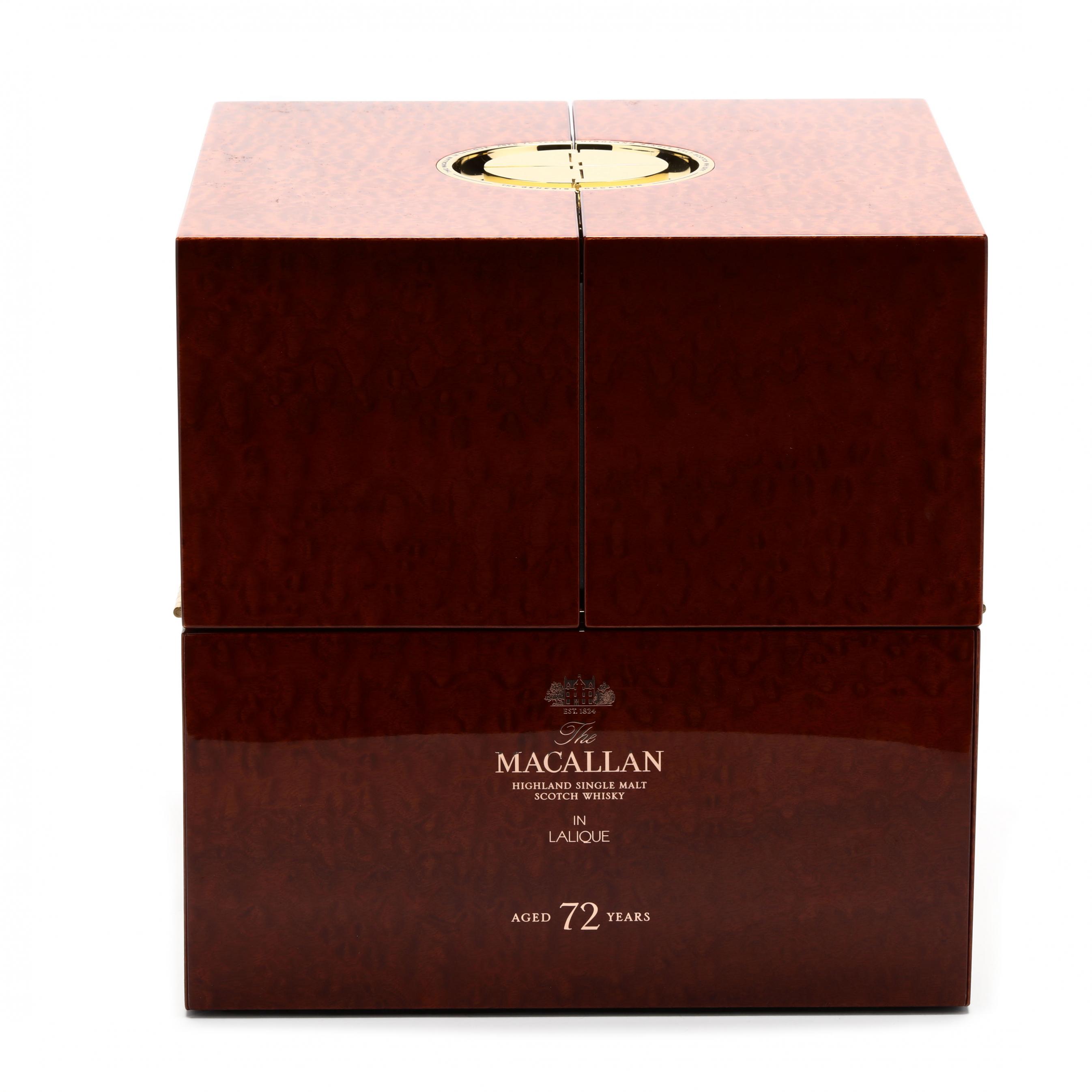 Macallan 72 Years Old in Lalique 