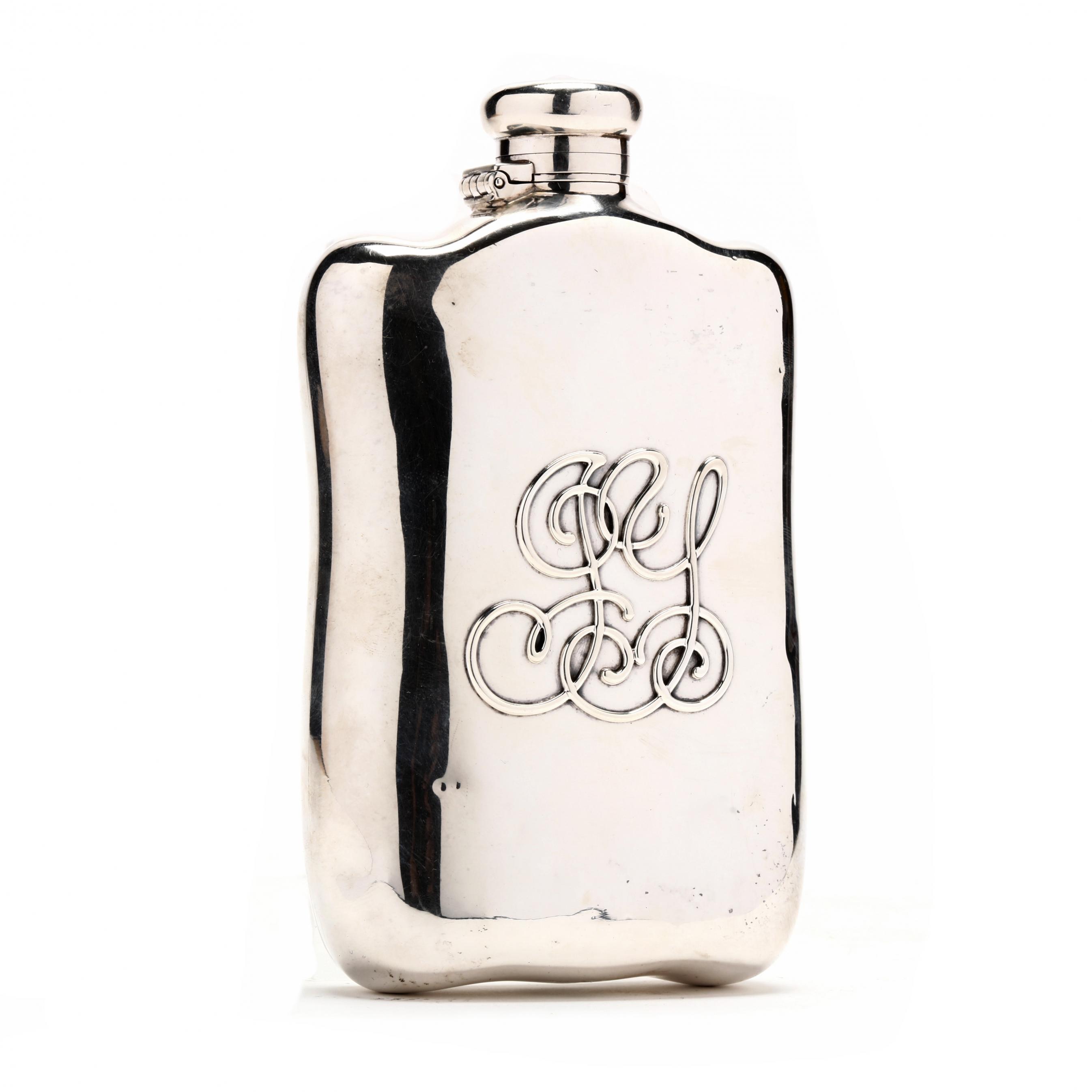 Tiffany & Co. Sterling Silver Flask (Lot 5331 - Rare