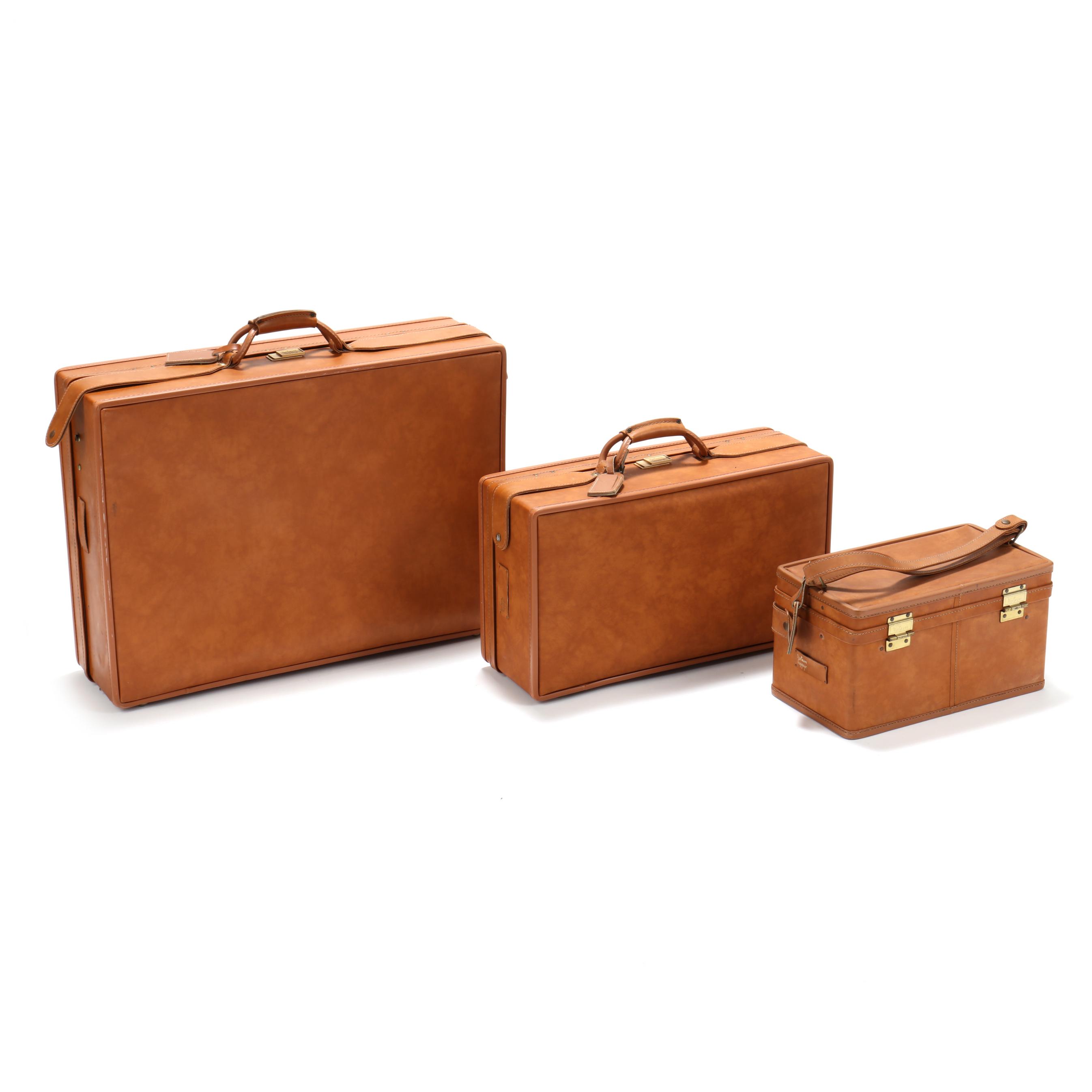 Three Vintage Pieces of Hartmann Luggage (Lot 329 - July Estate