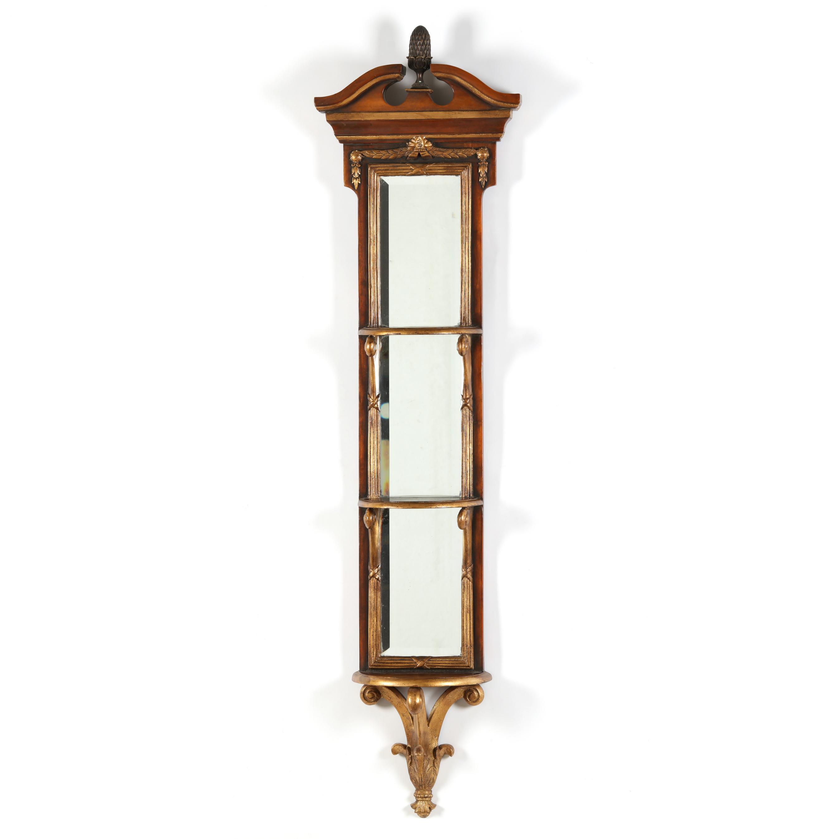 Theodore Alexander, Georgian Style Bracket Shelf Mirror (Lot 227