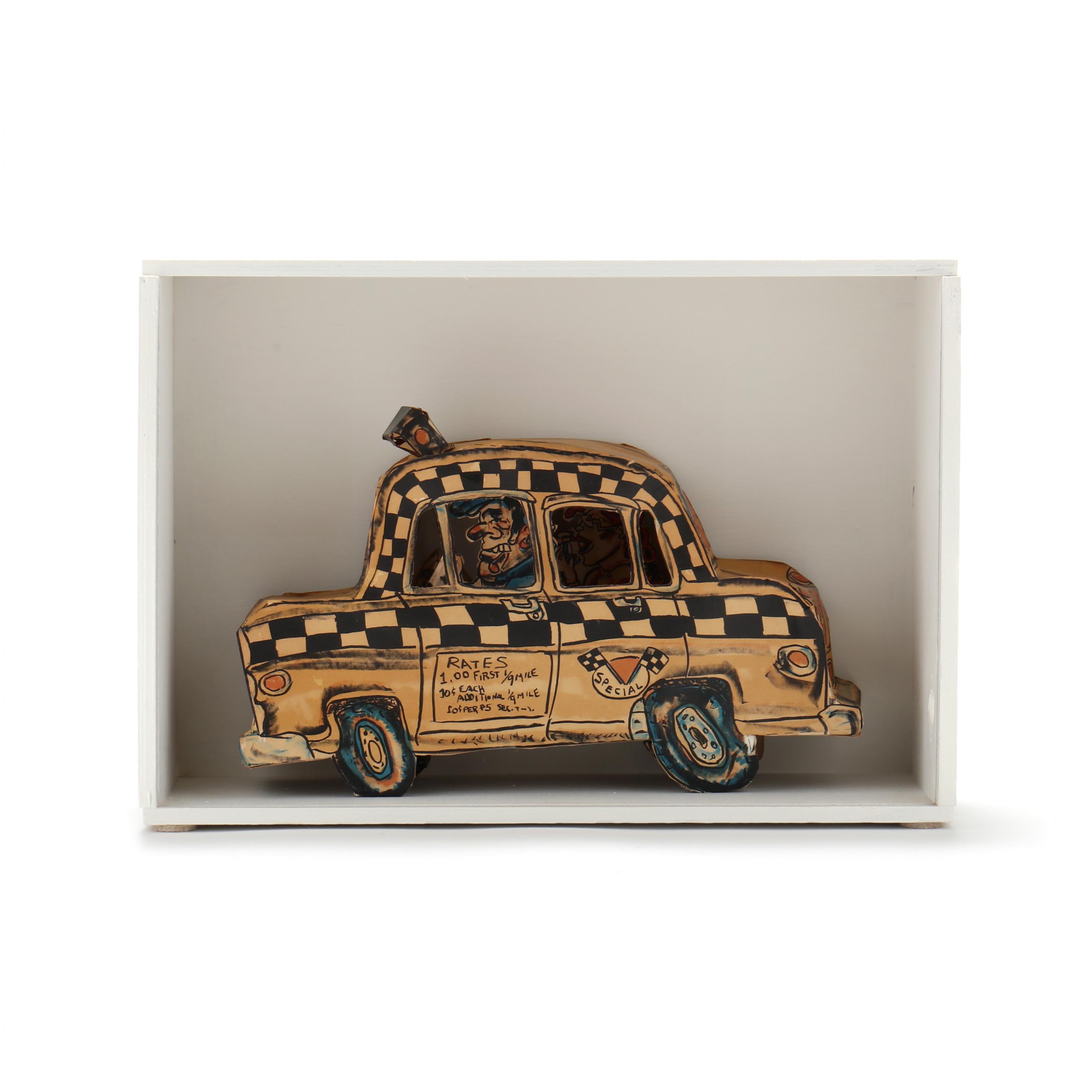 Red Grooms (American, born 1937), Ruckus Taxi (Lot 4331 - Fall