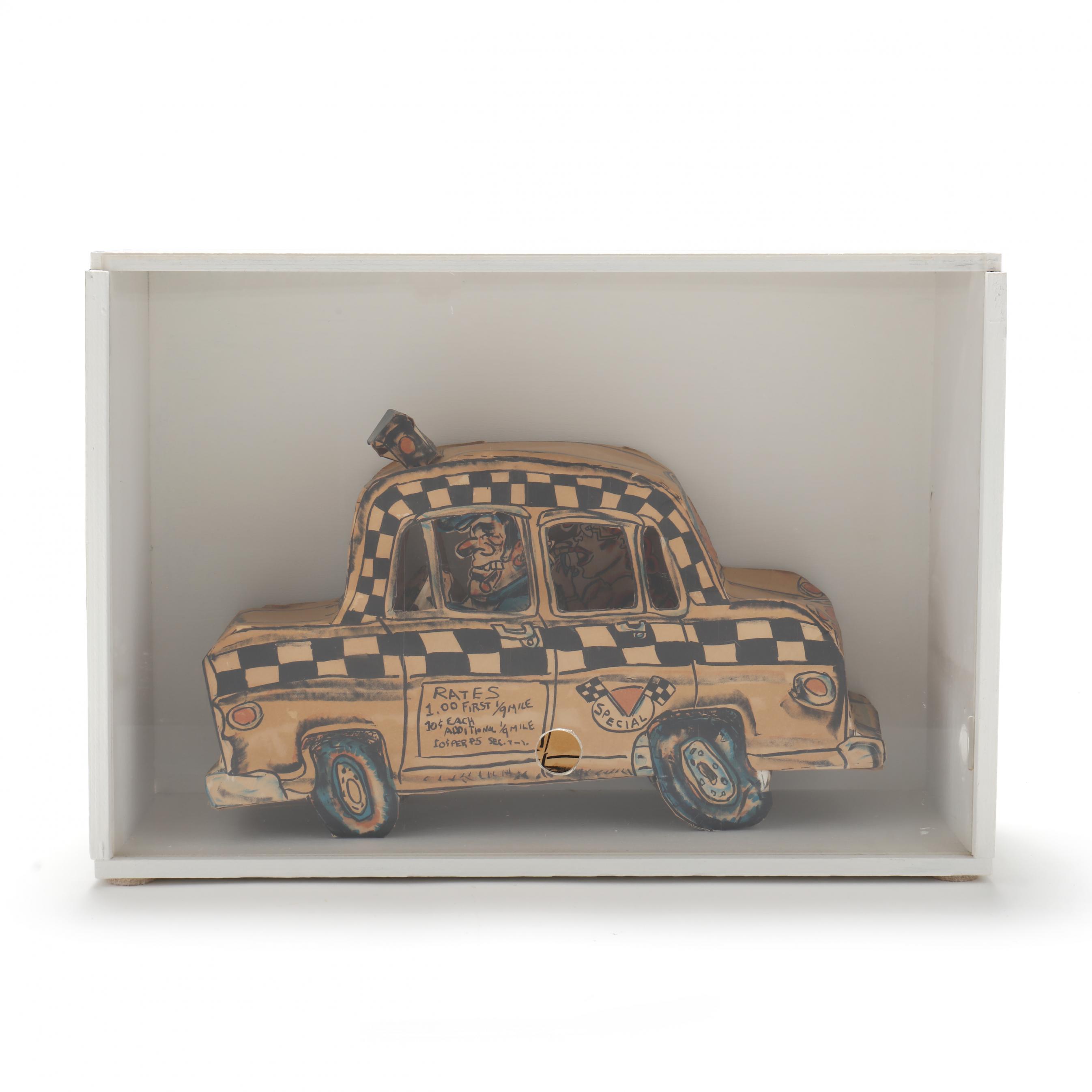 Red Grooms (American, born 1937), Ruckus Taxi (Lot 4331 - Fall