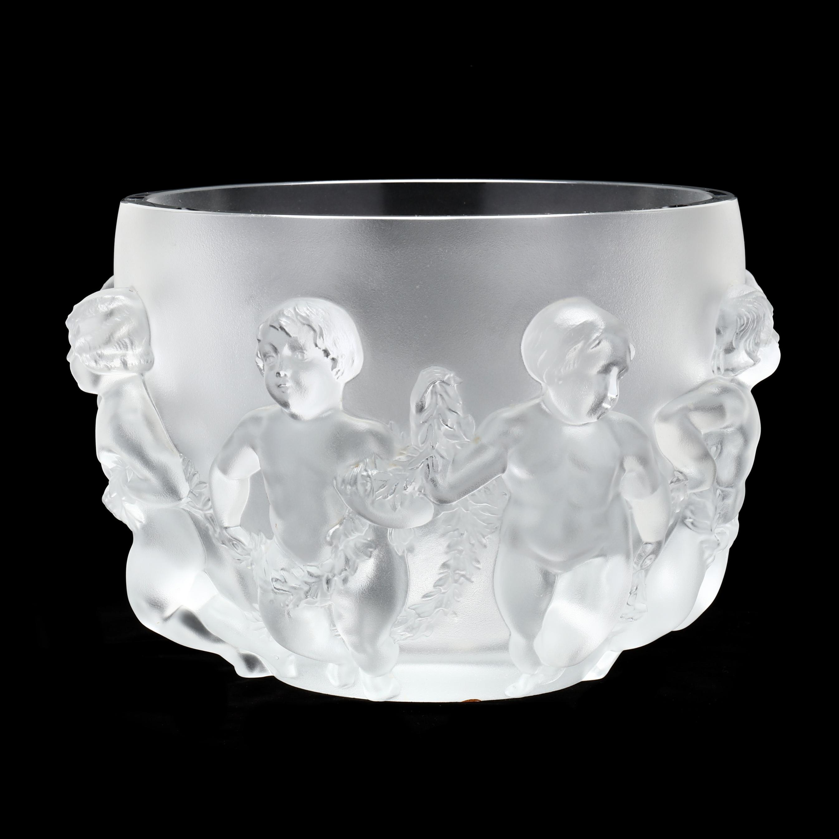 Lalique, Large Luxembourg Crystal Bowl (Lot 1507 - End of Summer