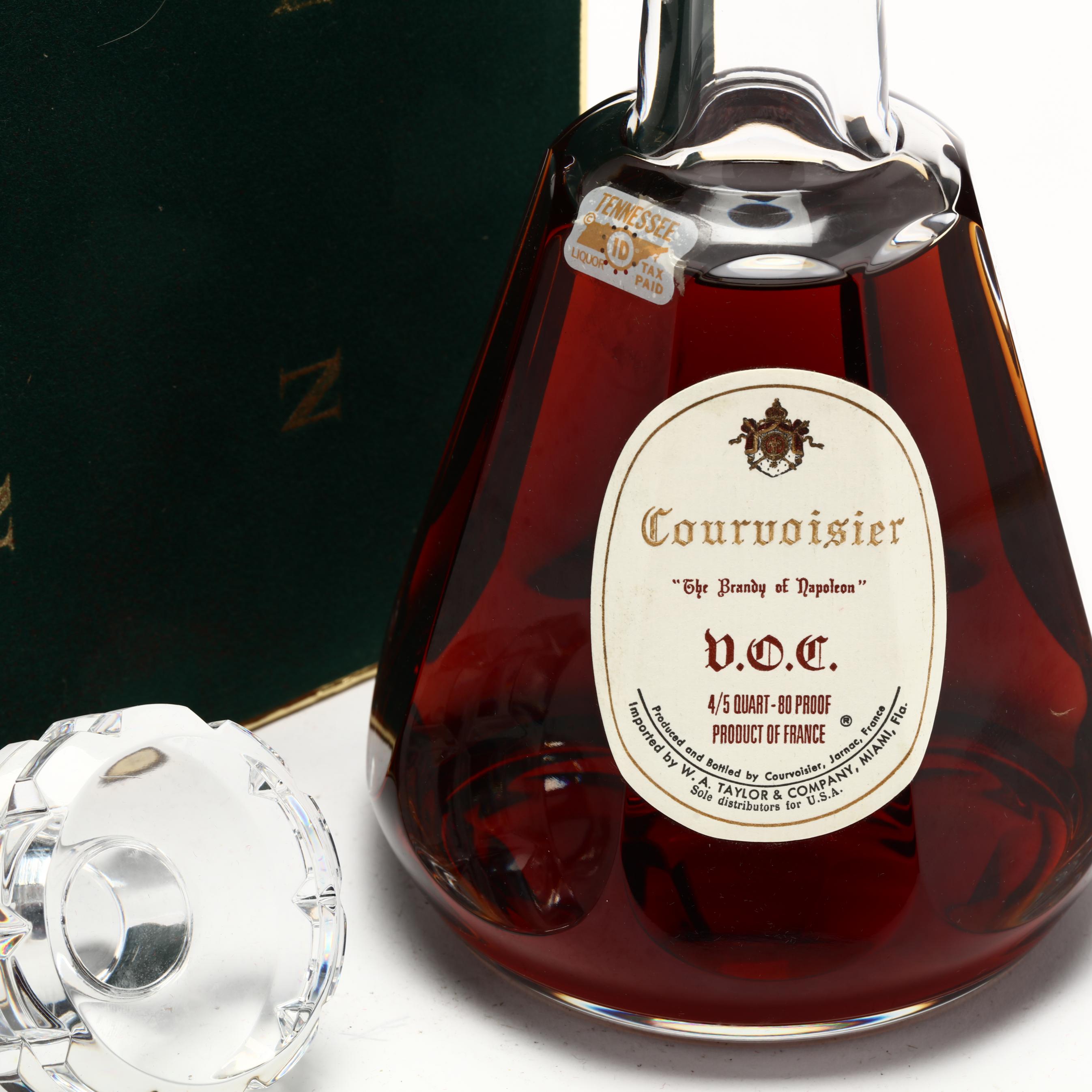 Courvoisier Cognac Napoleon Baccarat | cabinet7