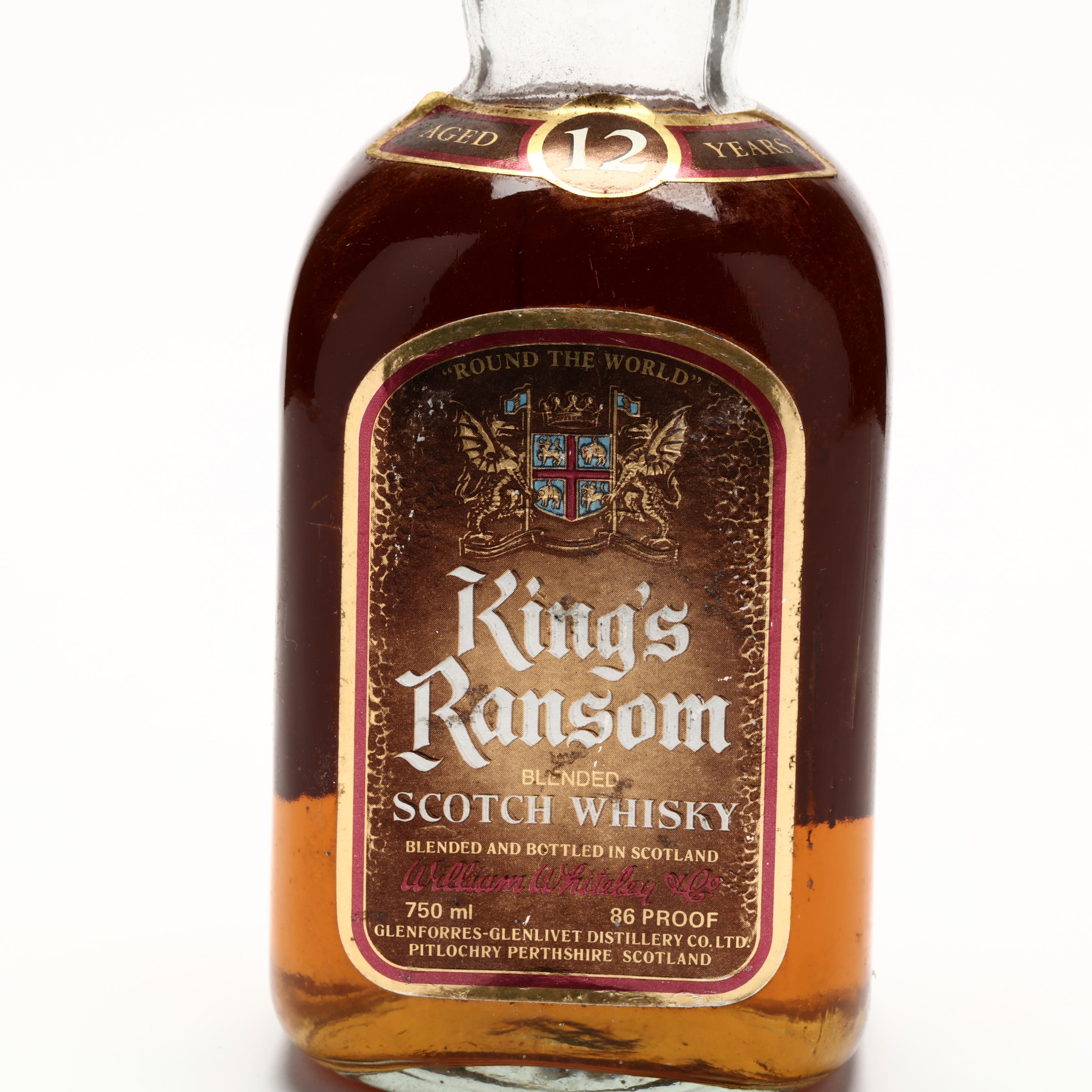 King's Ransom Round The World Scotch Whisky (Lot 7131 - Rare