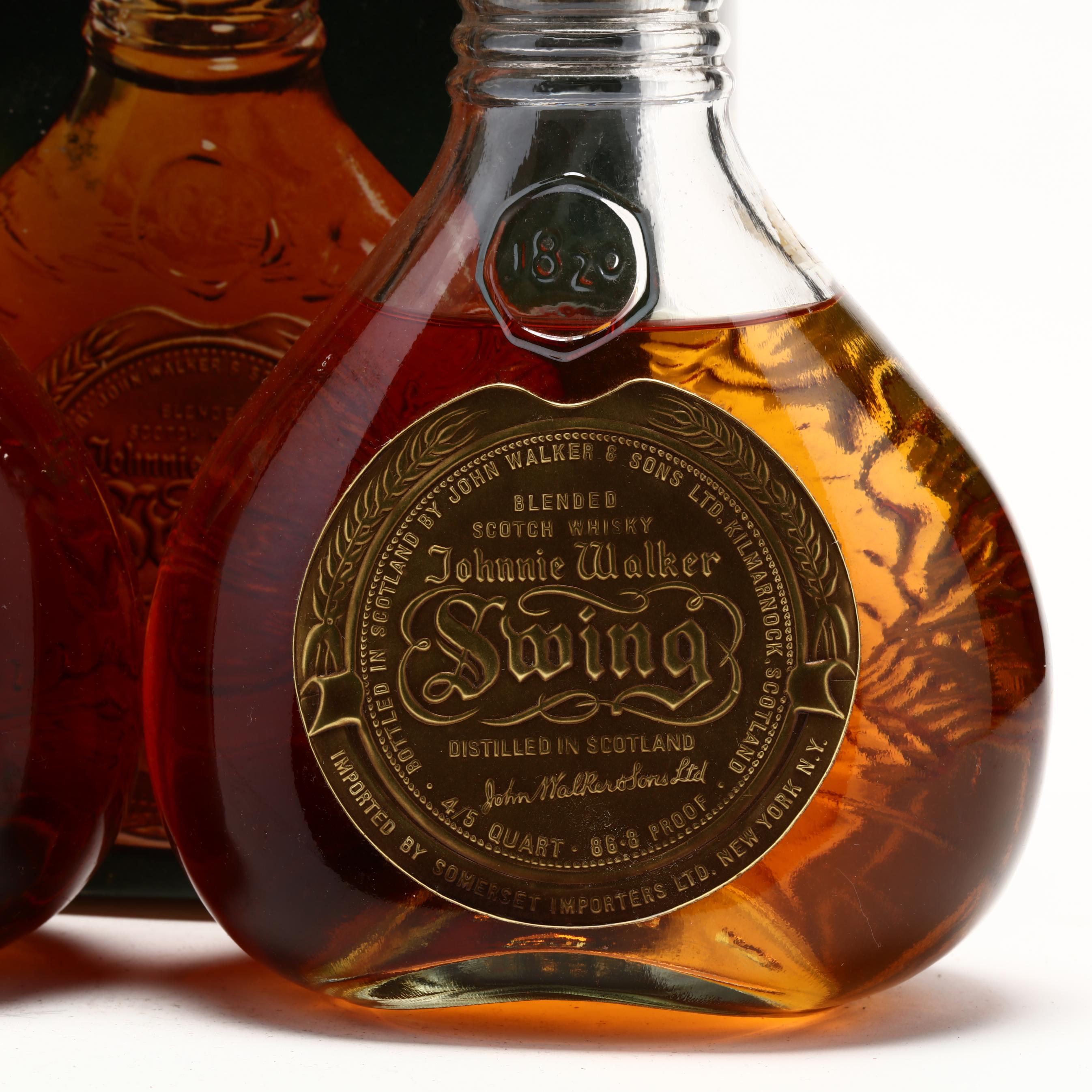 Johnnie Walker Swing 4/5 Quart Johnnie Walker Swing Blended Scotch