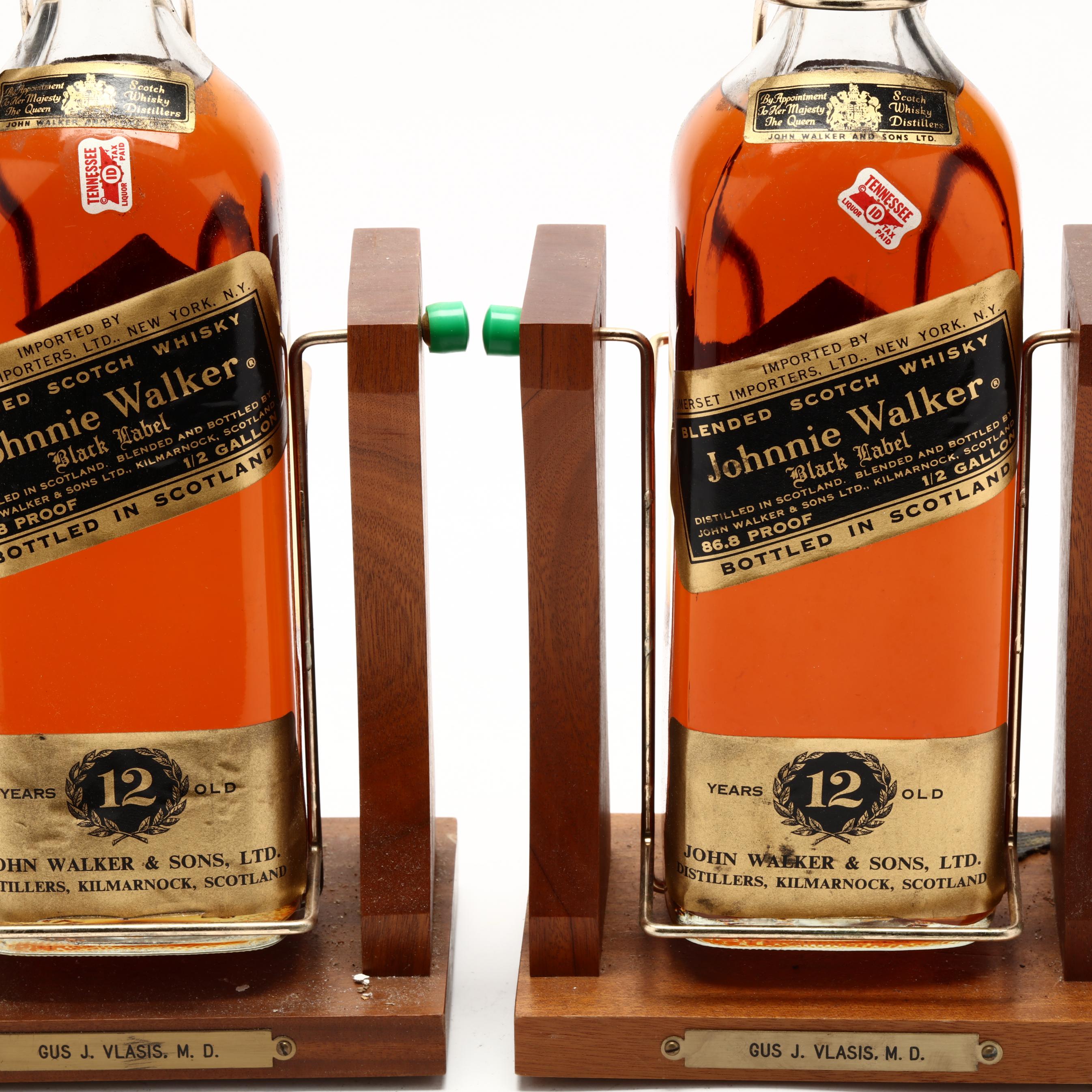 Johnnie Walker Blended Scotch Whisky, Black Label (Lot 7137 Johnnie Walker Blended Scotch Whisky, Black Label (Lot 7137