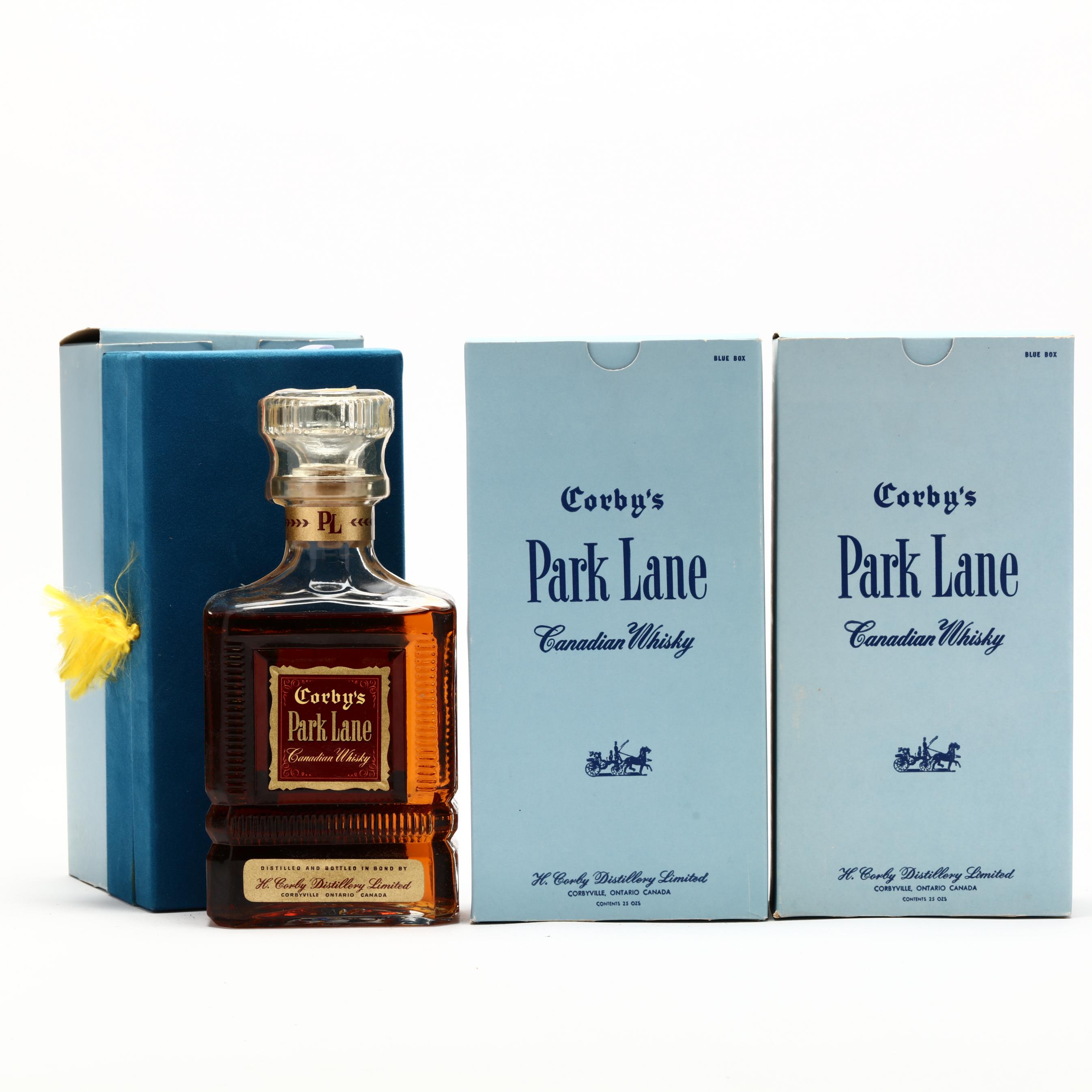 Corby's Park Lane Canadian Whisky (Lot 7177 - Rare SpiritsSep 9