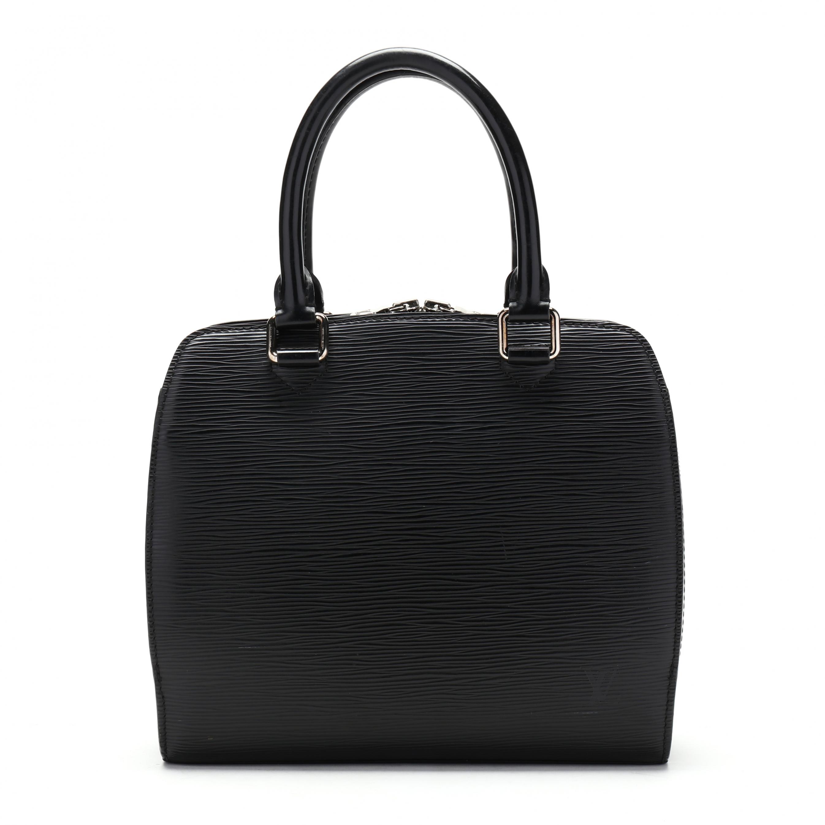 Black Epi Leather Pont Neuf Handbag, Louis Vuitton (Lot 1010