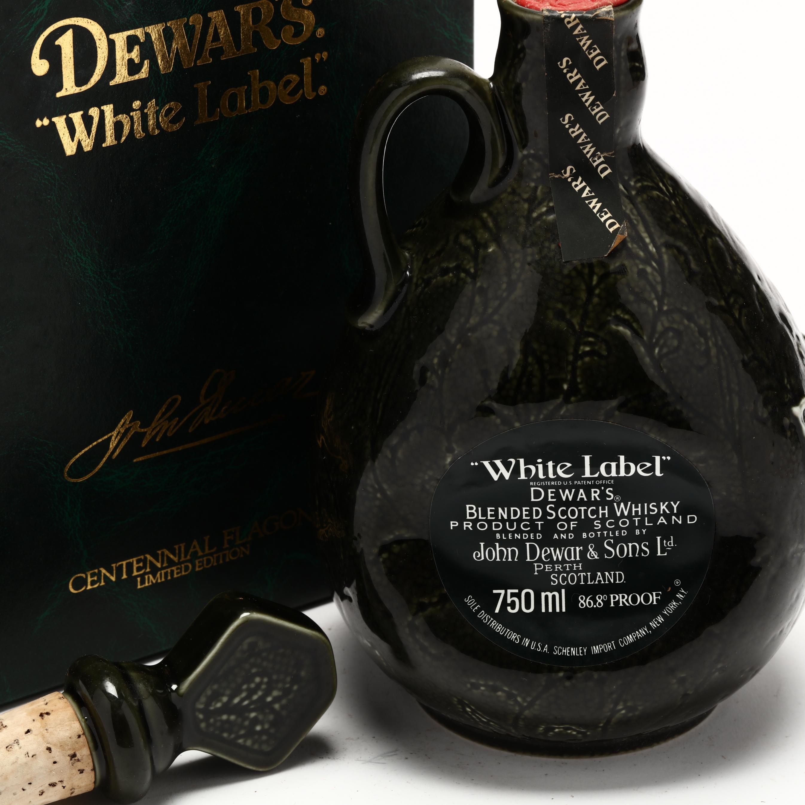 Dewar's White Label Centennial Flagon Scotch Whisky (Lot 7150