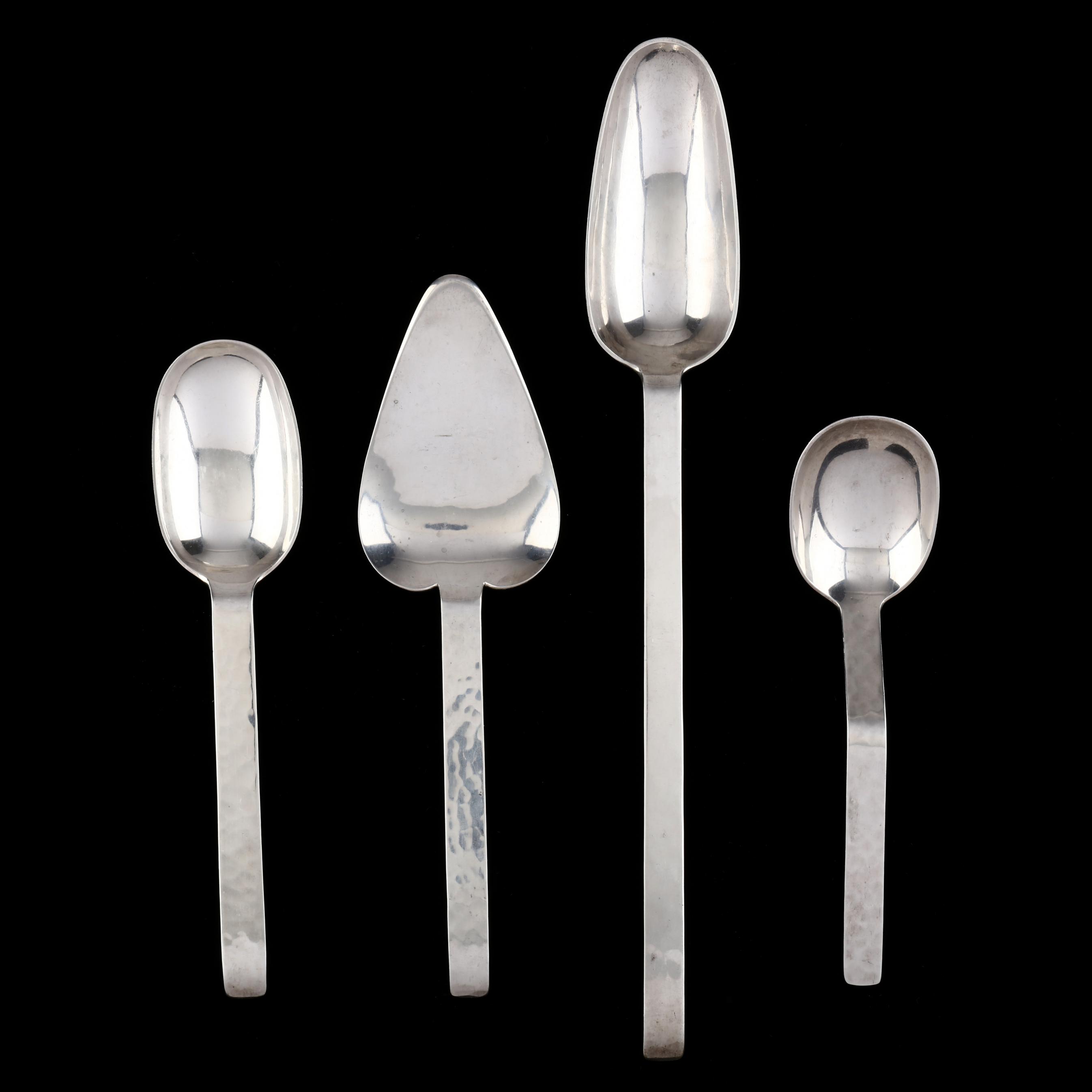 Porter Blanchard (American, 1886-1973), Arts & Crafts Sterling
