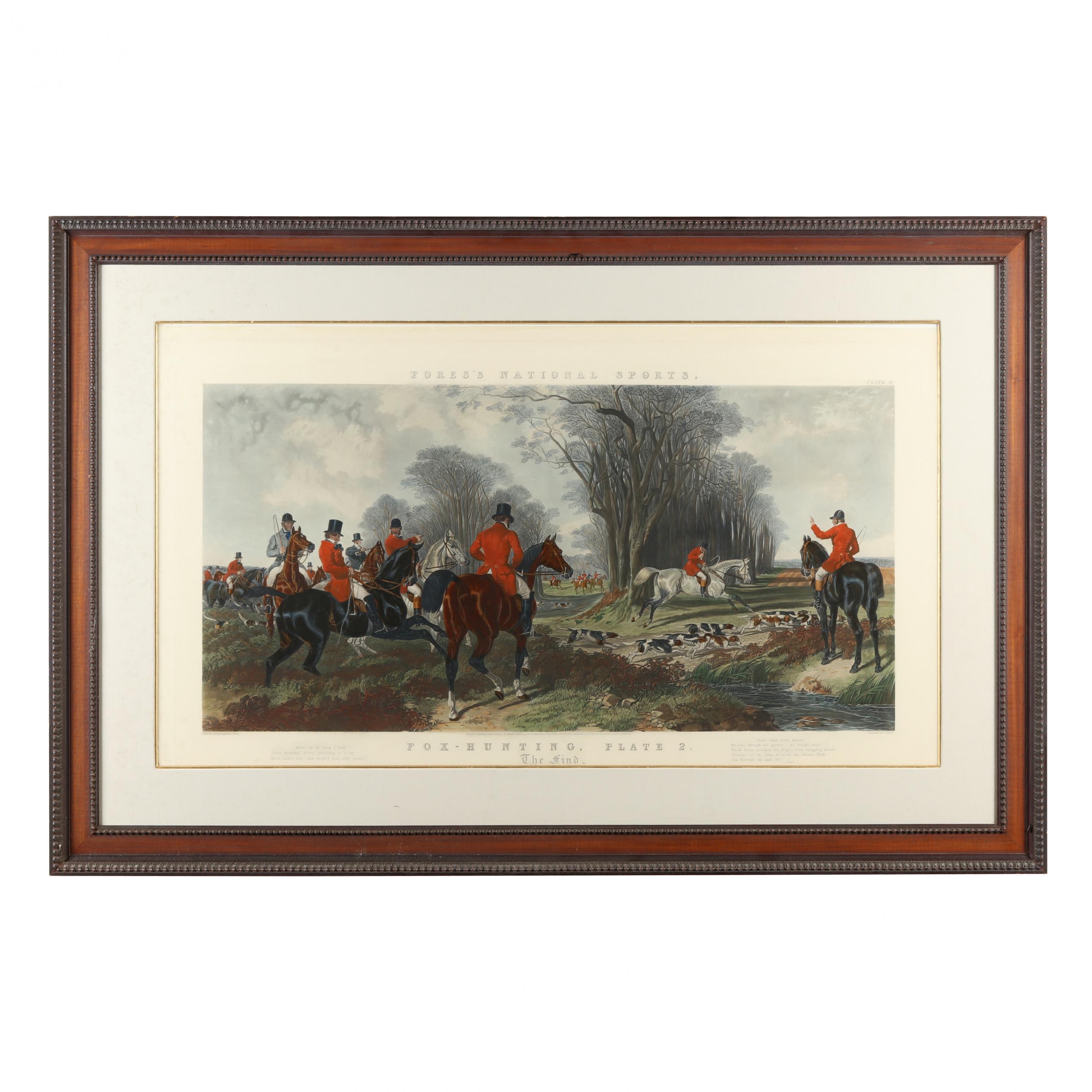 after John Frederick Herring Sr. (British, 1795-1865), Fox Hunting