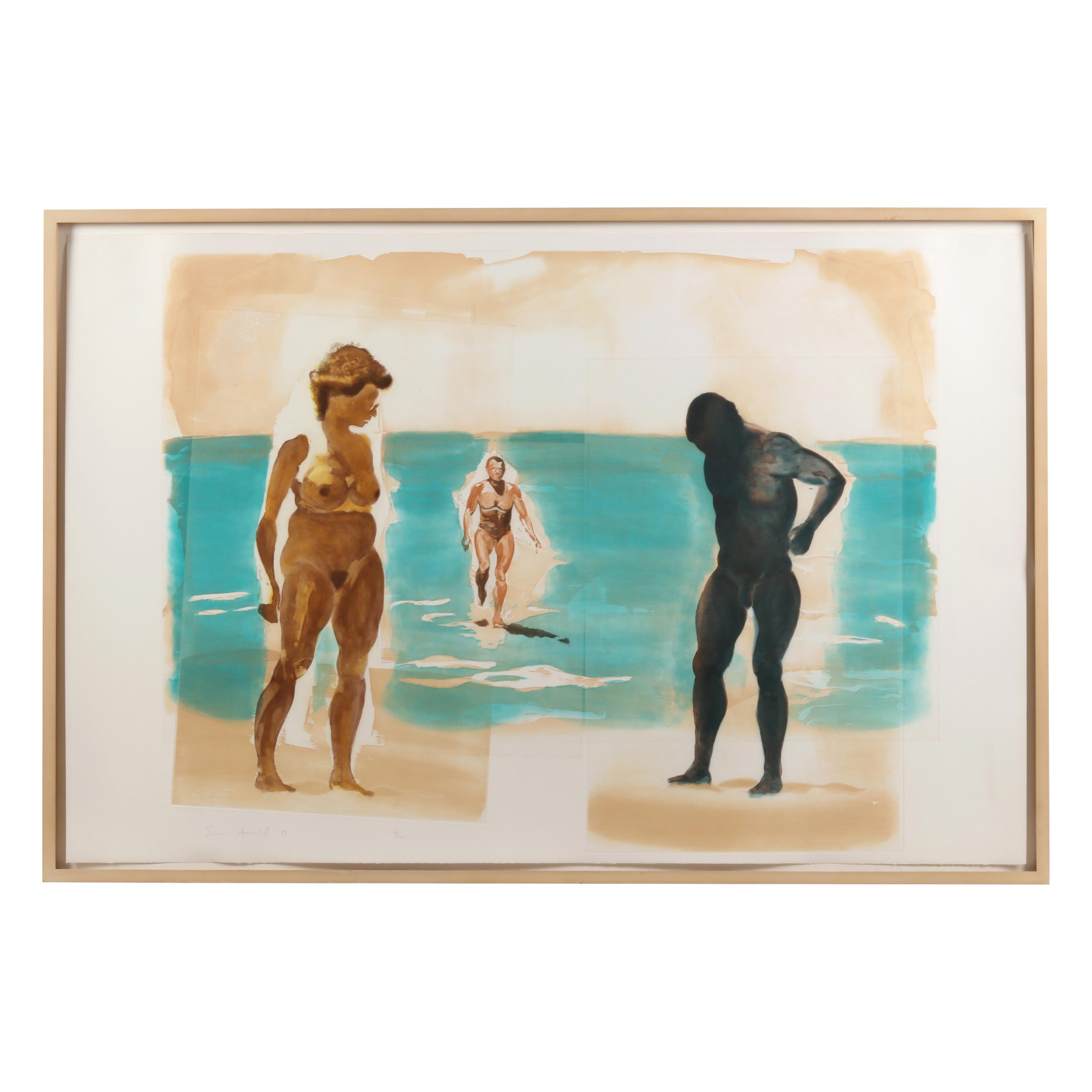 ERIC FISCHL / BEACH PAINTINGS（画集） Four Aquatints — Eric Fischl