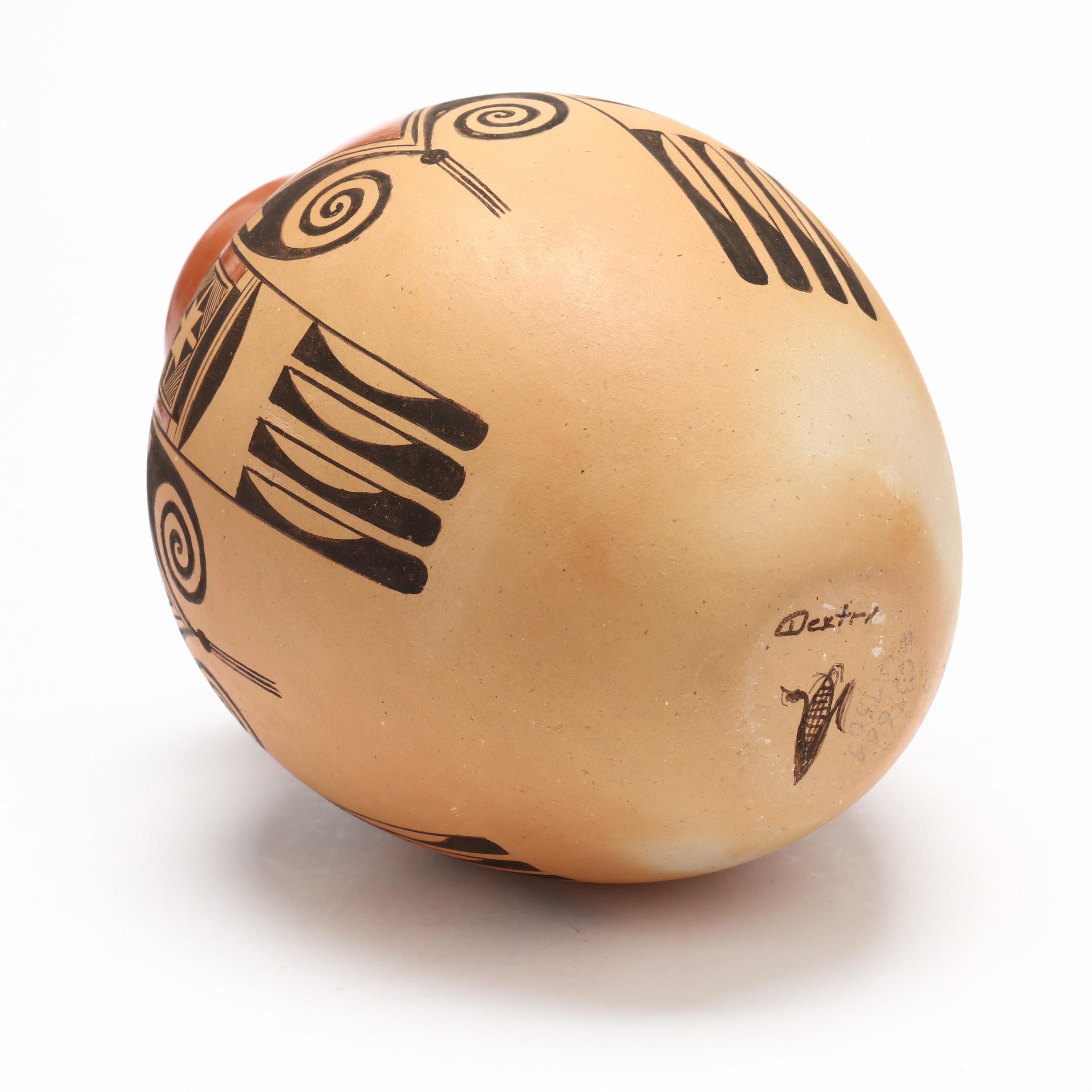 Dextra Quotskuyva Nampeyo (Hopi 1928-2019) Polychrome Jar