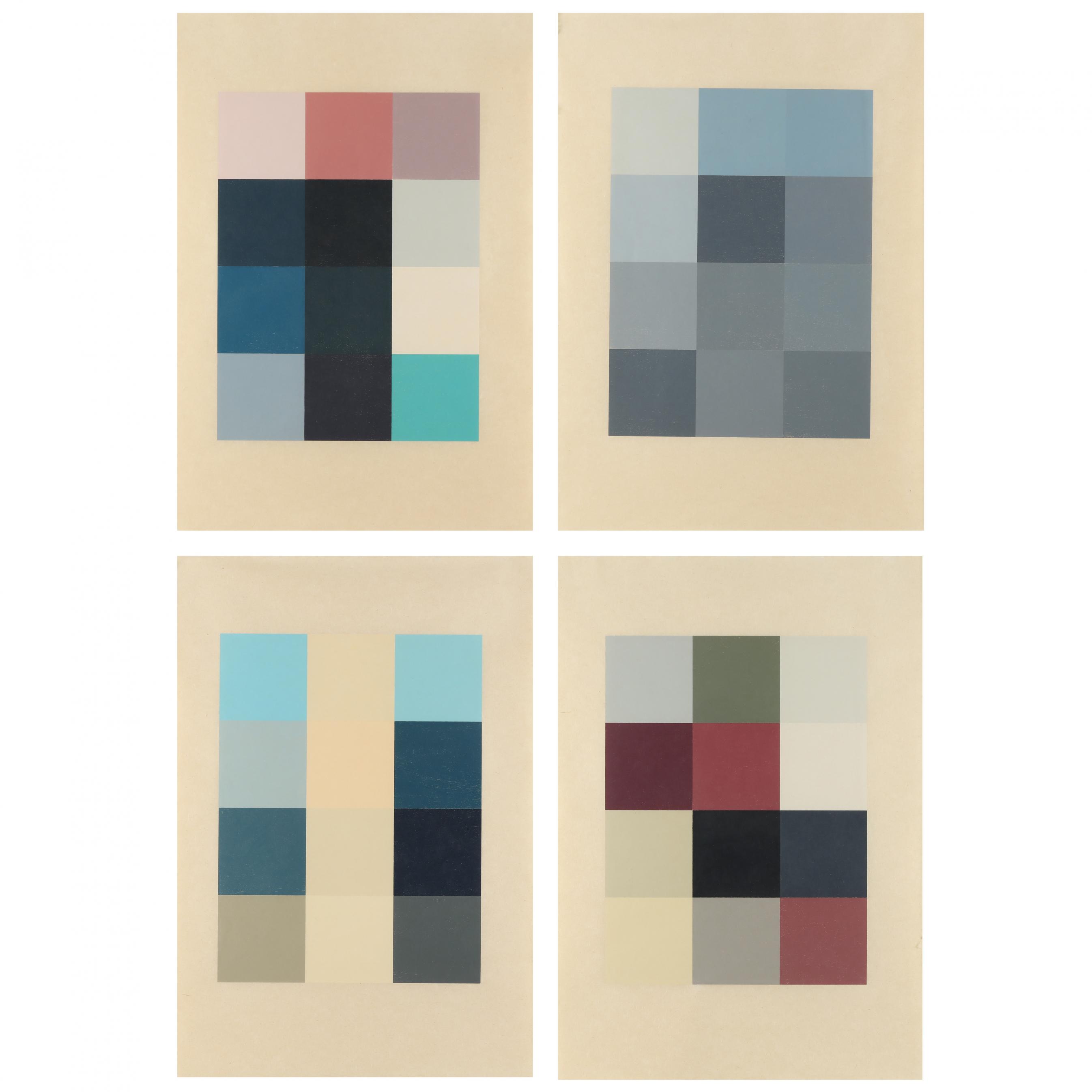 Sherrie Levine (American, b. 1947), Meltdown (Complete Suite of