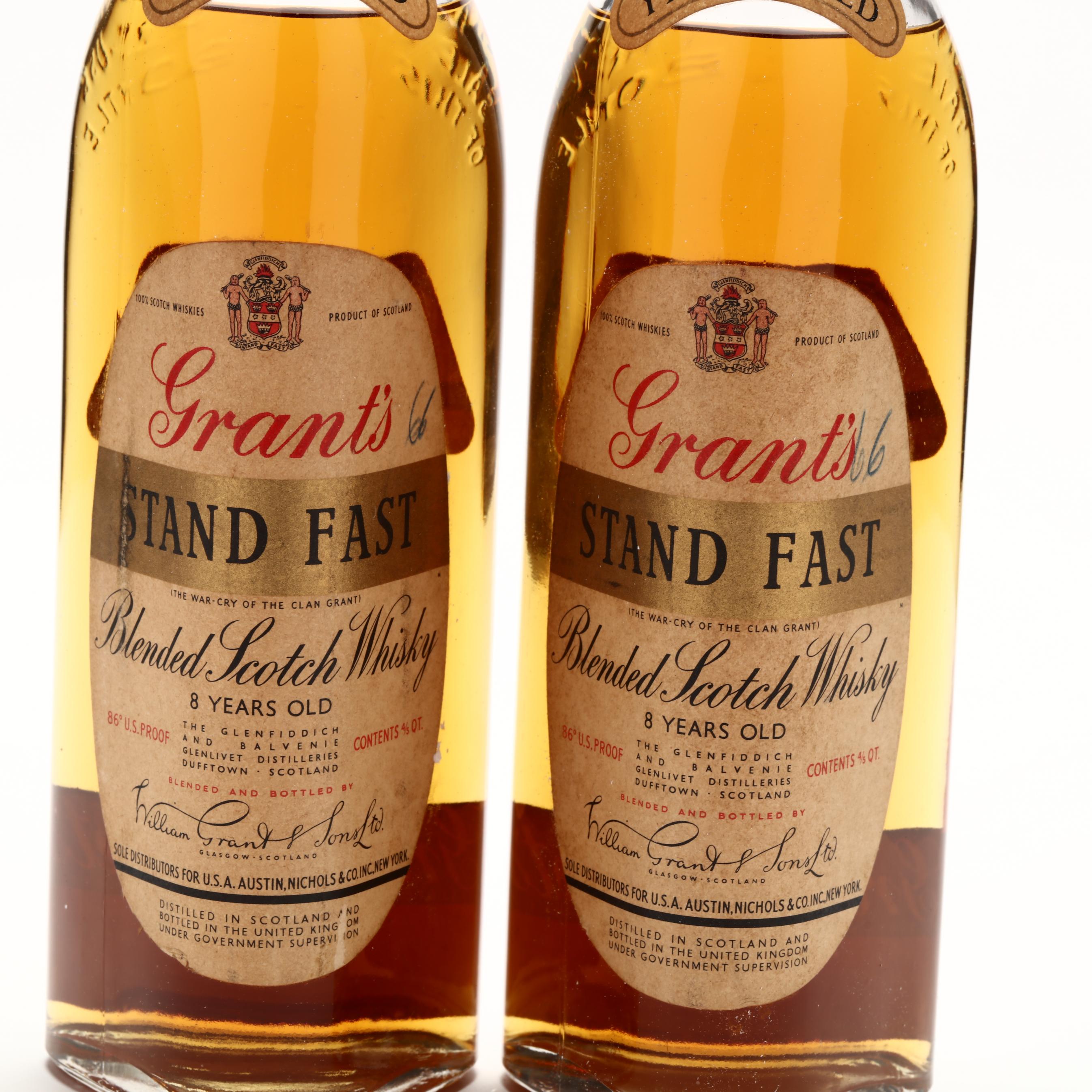 Grant's Stand Fast Blended Scotch Whisky (Lot 9193 - Rare