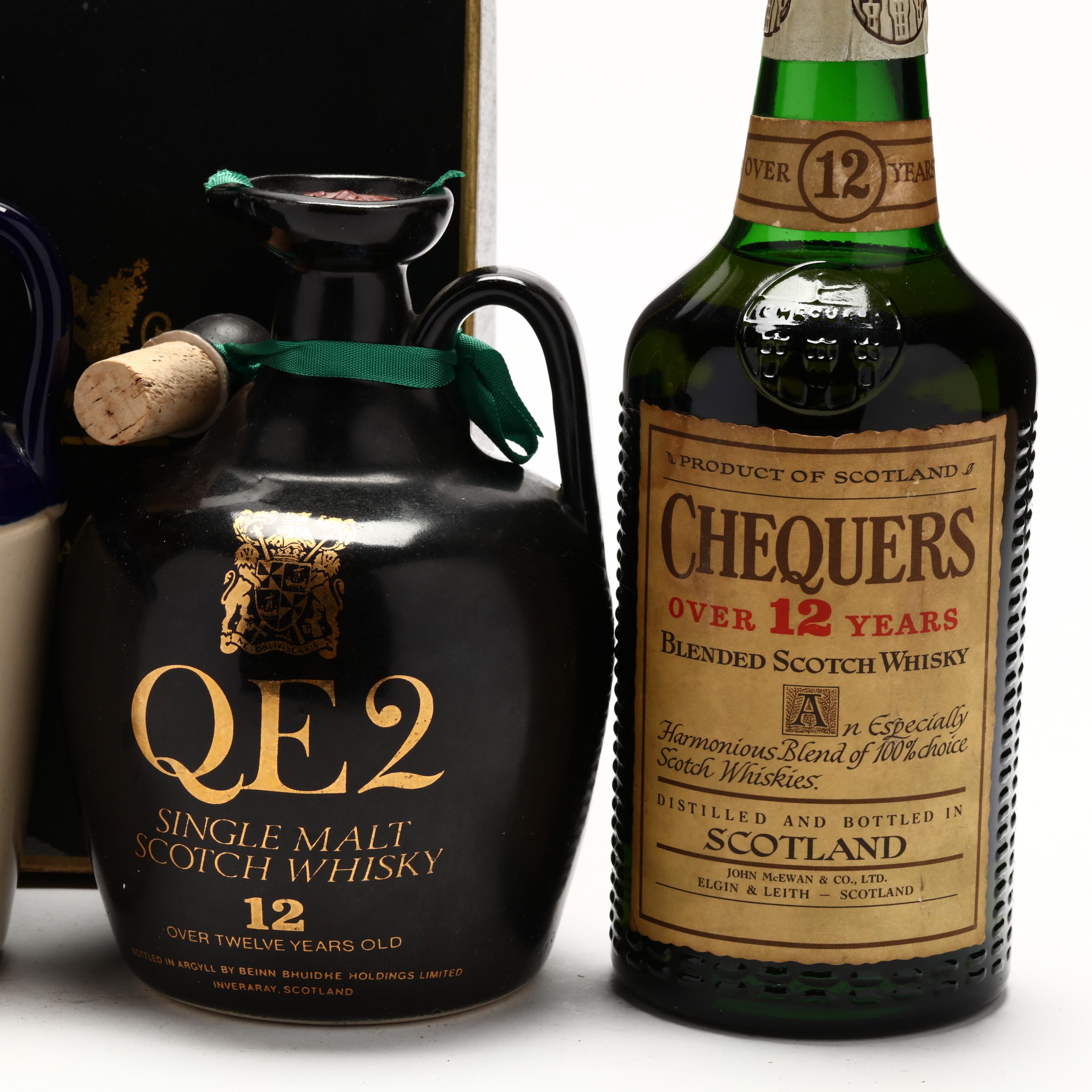 CHEQUERS SCOTCH OVER 12YEARS チェッカーズ