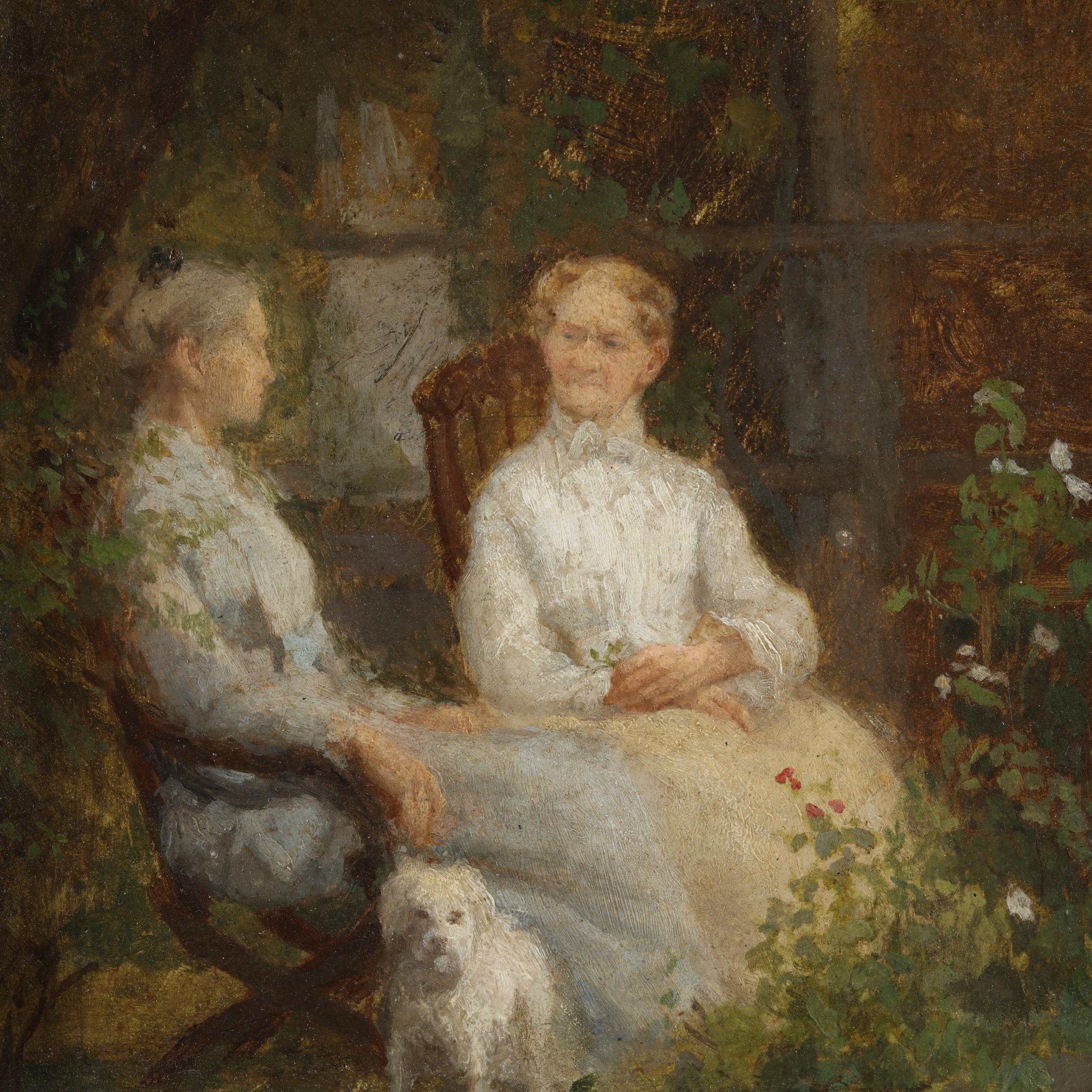 Susan Macdowell Eakins (American, 1851-1938), Two Sisters in the