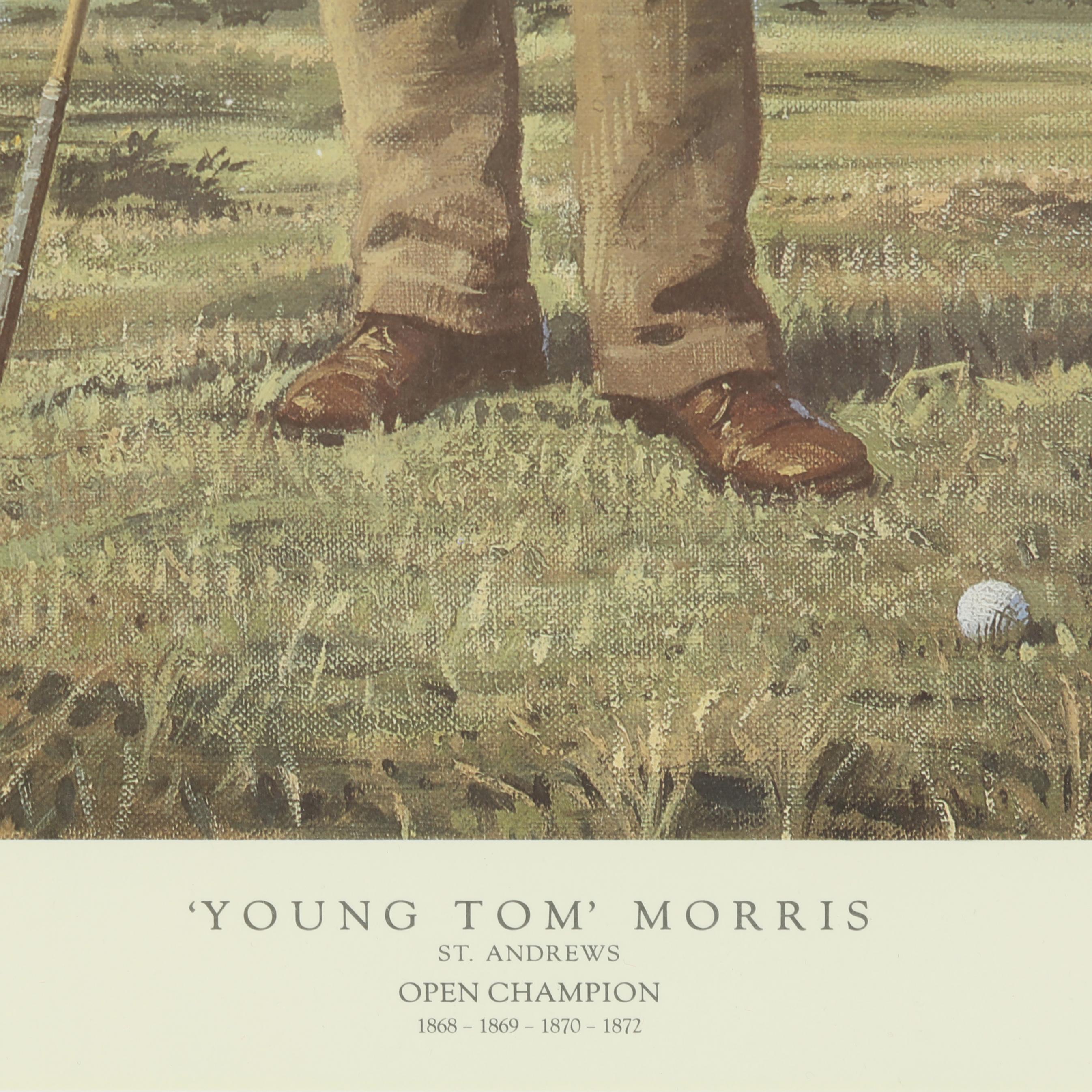 Young and Old Tom Morris at St Andrews Open Championship