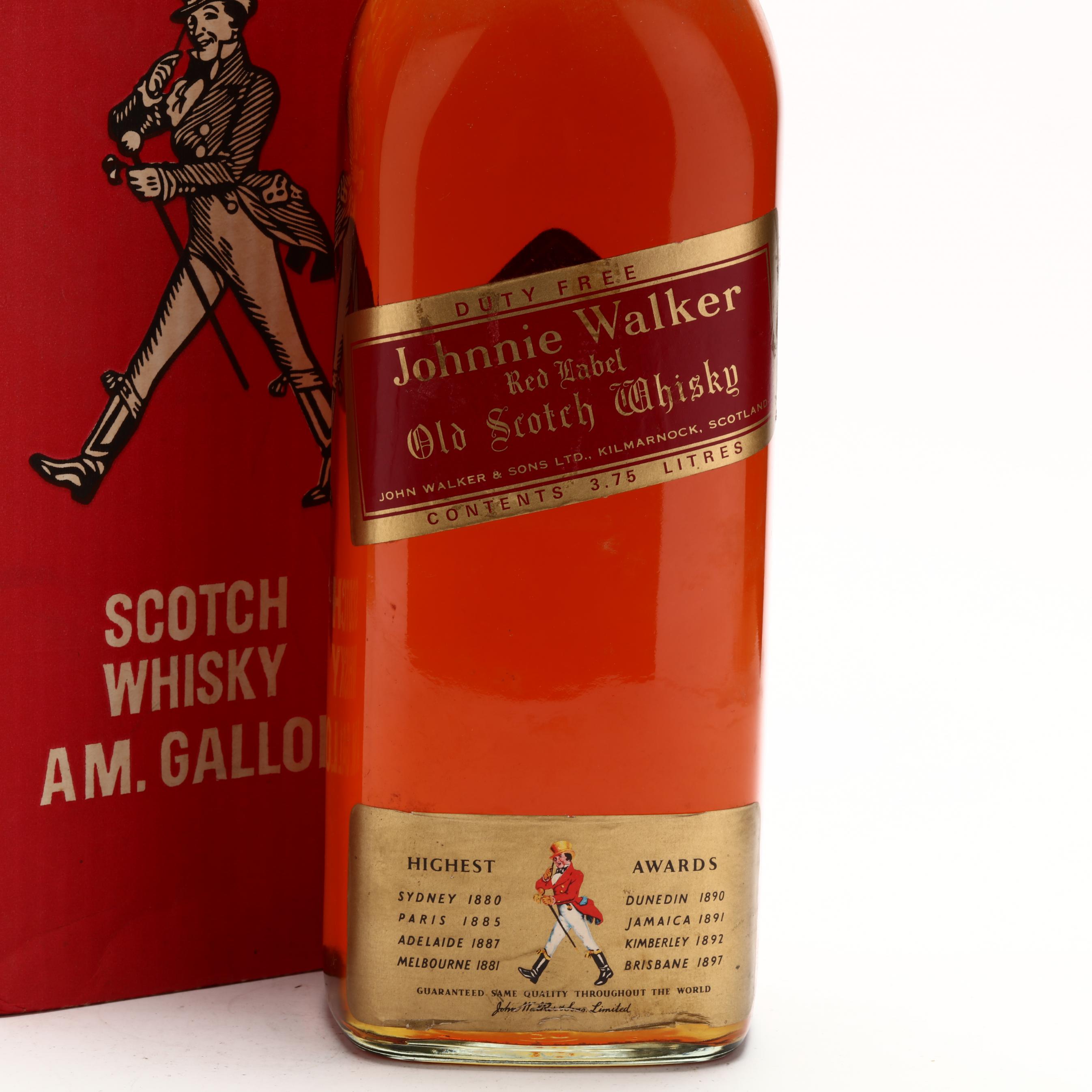 Johnnie Walker Blended Scotch Whisky, Red Label (Lot 9184 - Rare