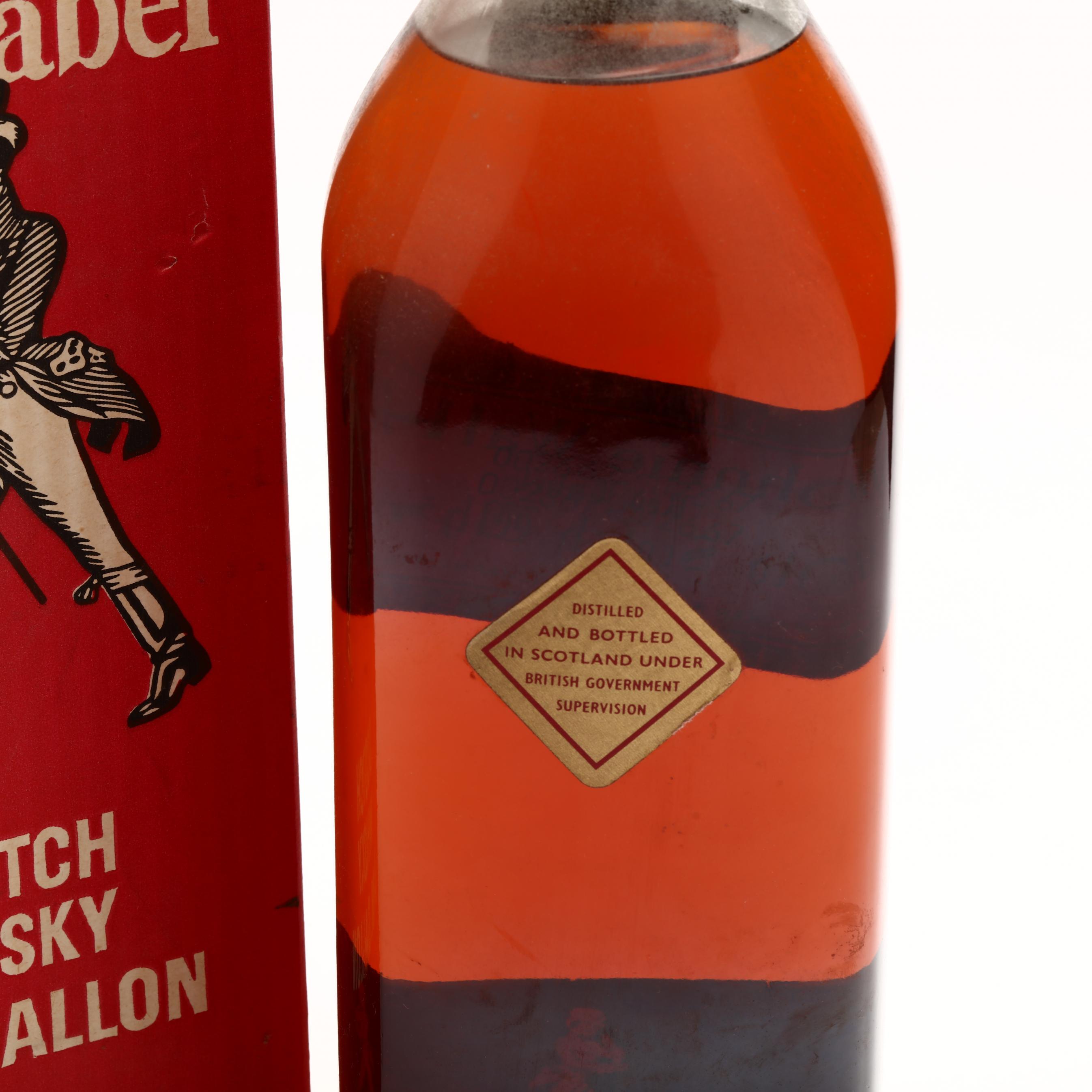 Johnnie Walker Blended Scotch Whisky, Red Label (Lot 9184 - Rare