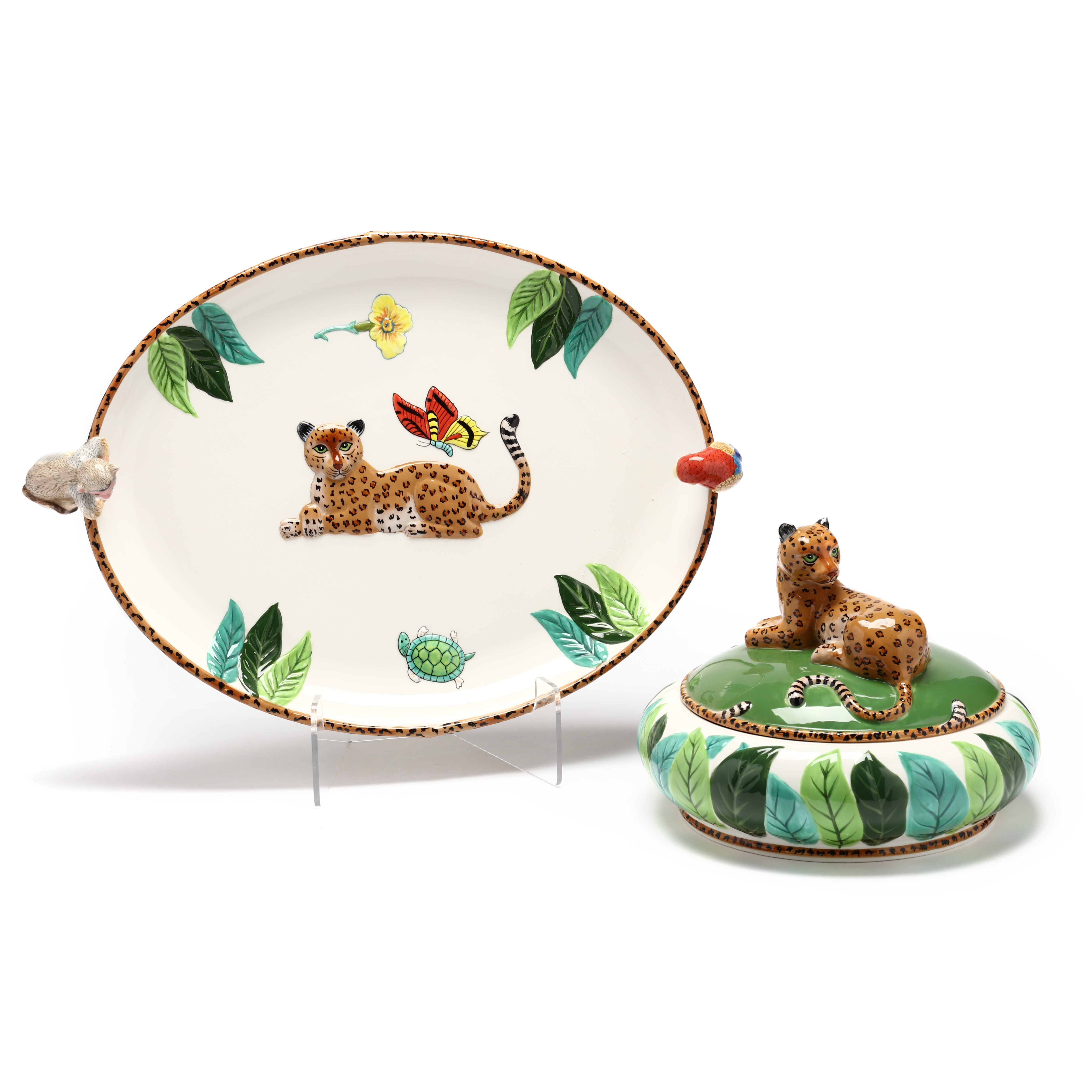 Lynn Chase Jungle Jubilee Tureen and Platter (Lot 352 - November