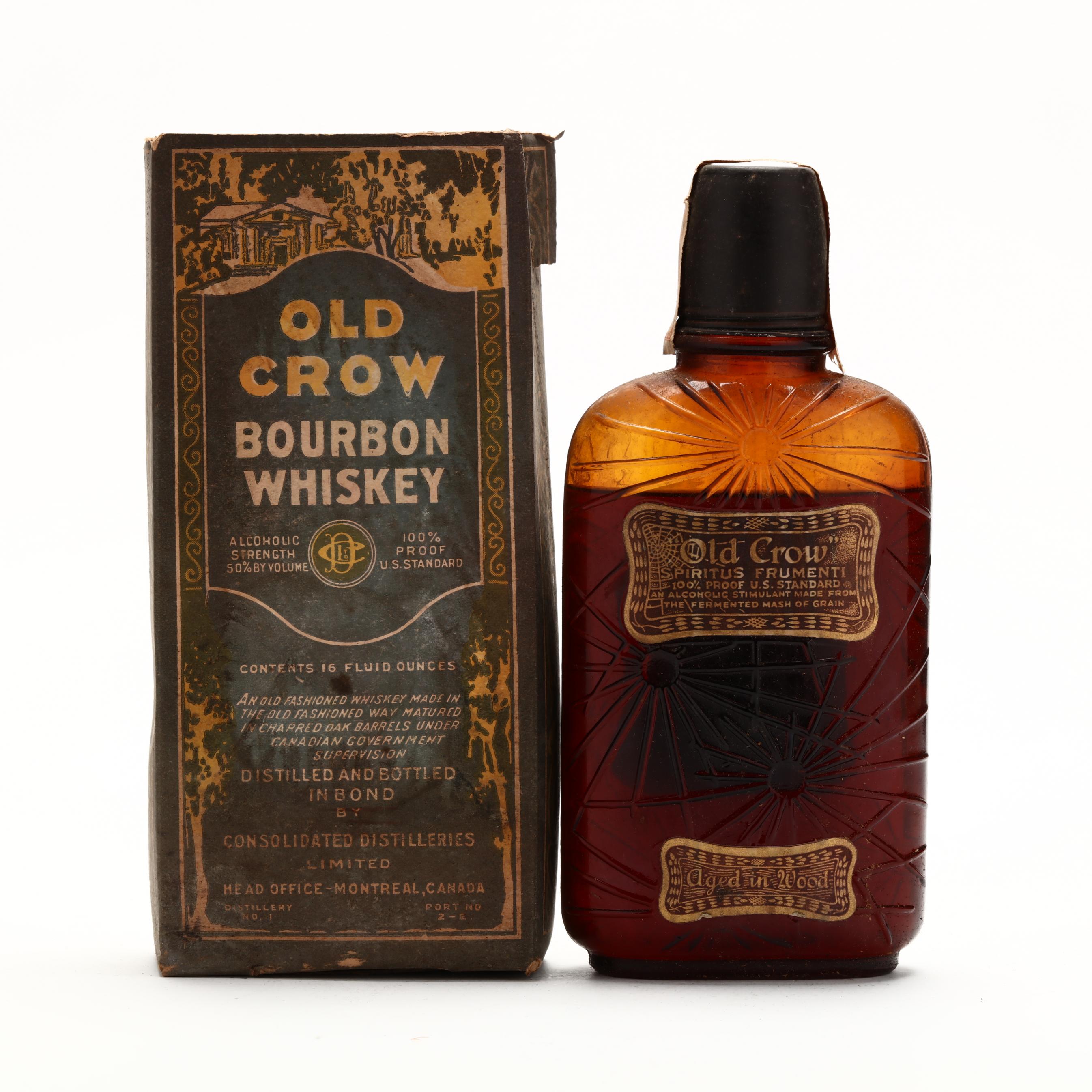 Old Crow Bourbon Whiskey (Lot 9017 - Rare SpiritsDec 2, 2022, 12:00pm)