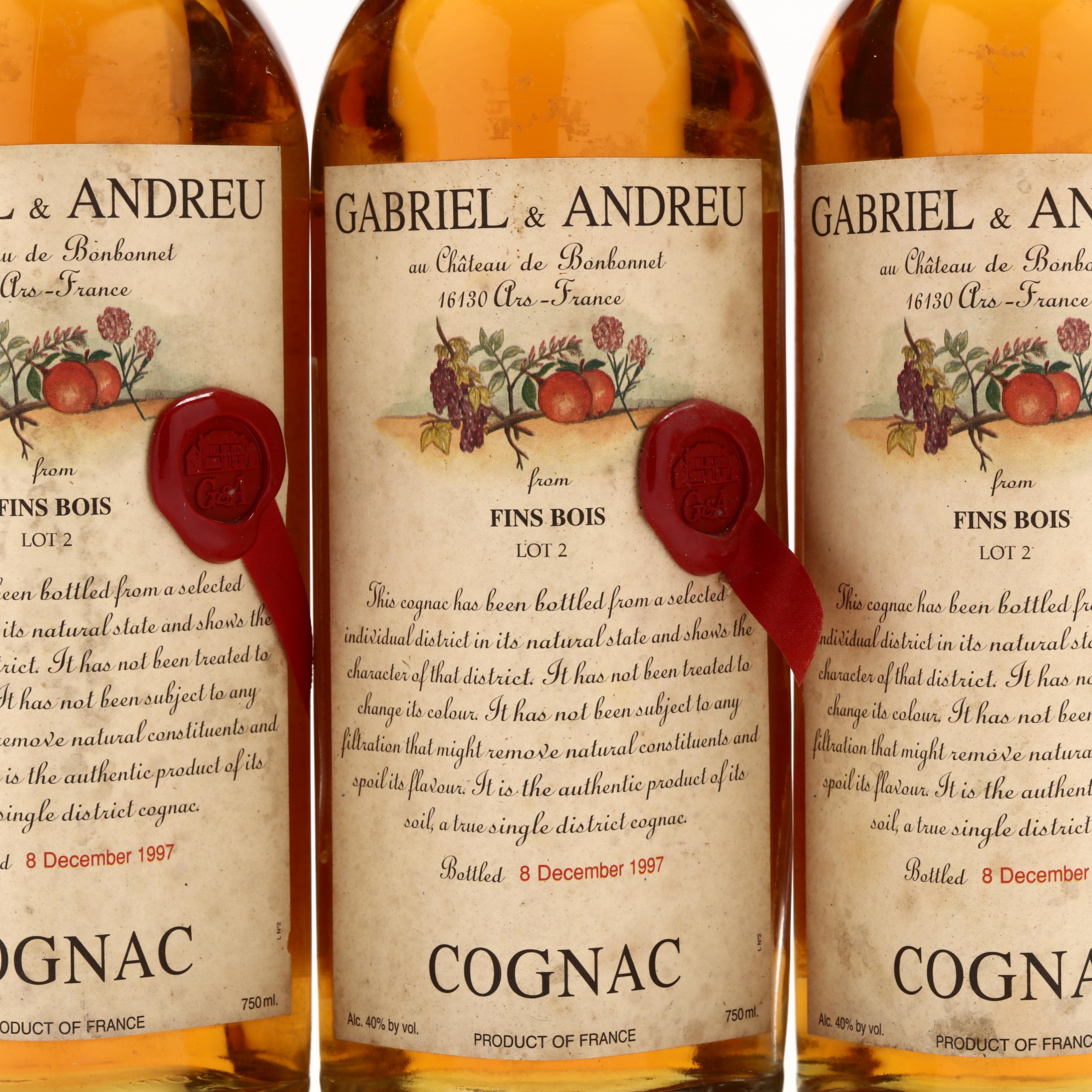 Gabriel & Andreu Cognac (Lot 9117 - Rare SpiritsDec 2, 2022, 12:00pm)