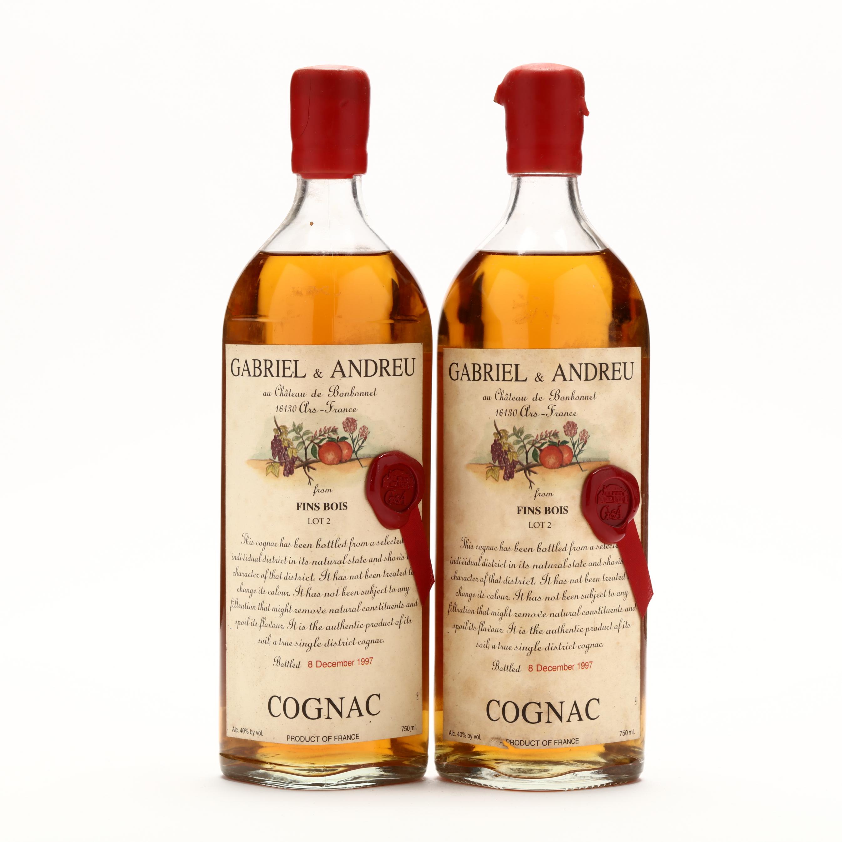 Gabriel & Andreu Cognac (Lot 9115 - Rare SpiritsDec 2, 2022, 12:00pm)