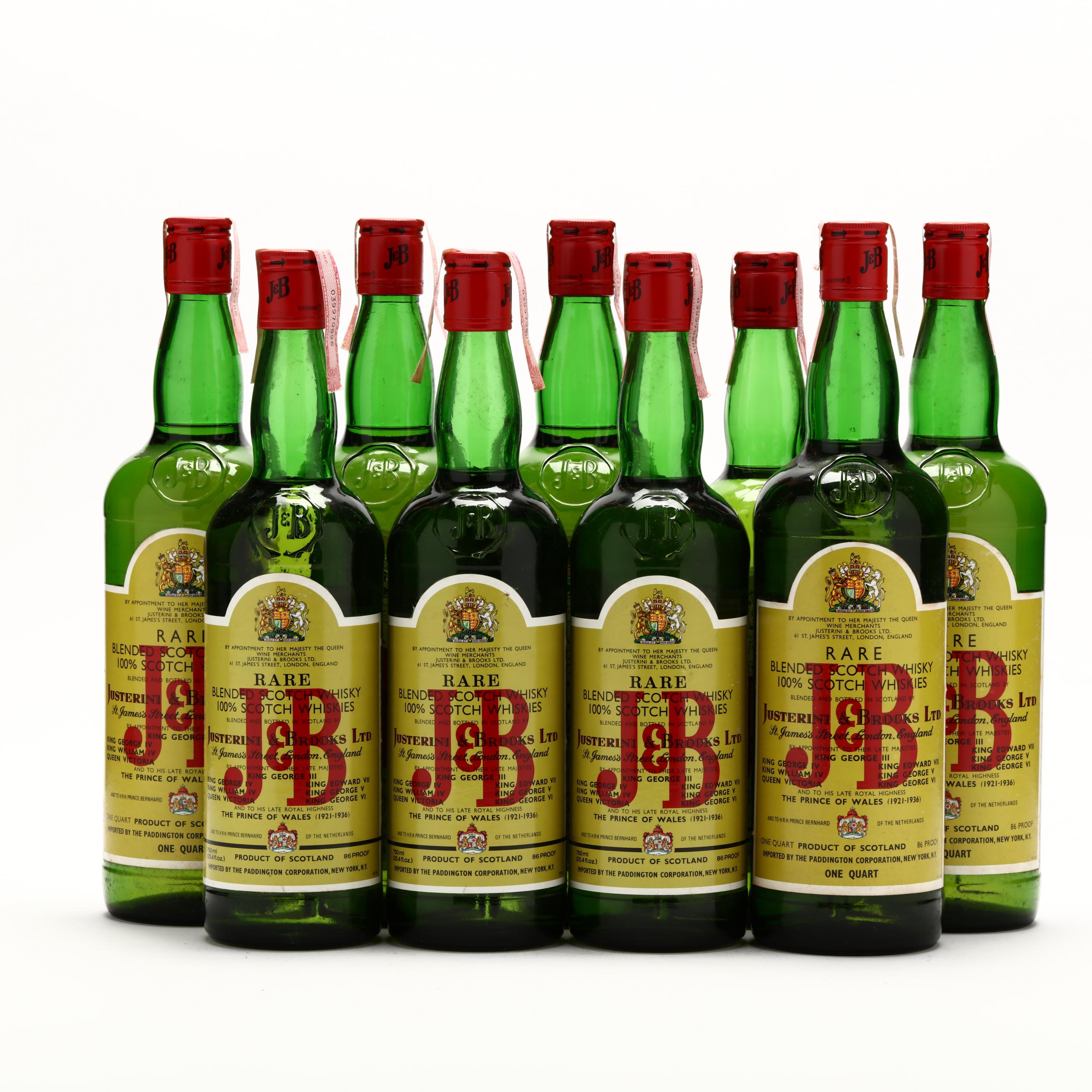 J&B Justerini & Brooks Rare Blended Scotch Whisky (Lot 9237 - Rare J&B Justerini & Brooks Rare Blended Scotch Whisky (Lot 9237 - Rare