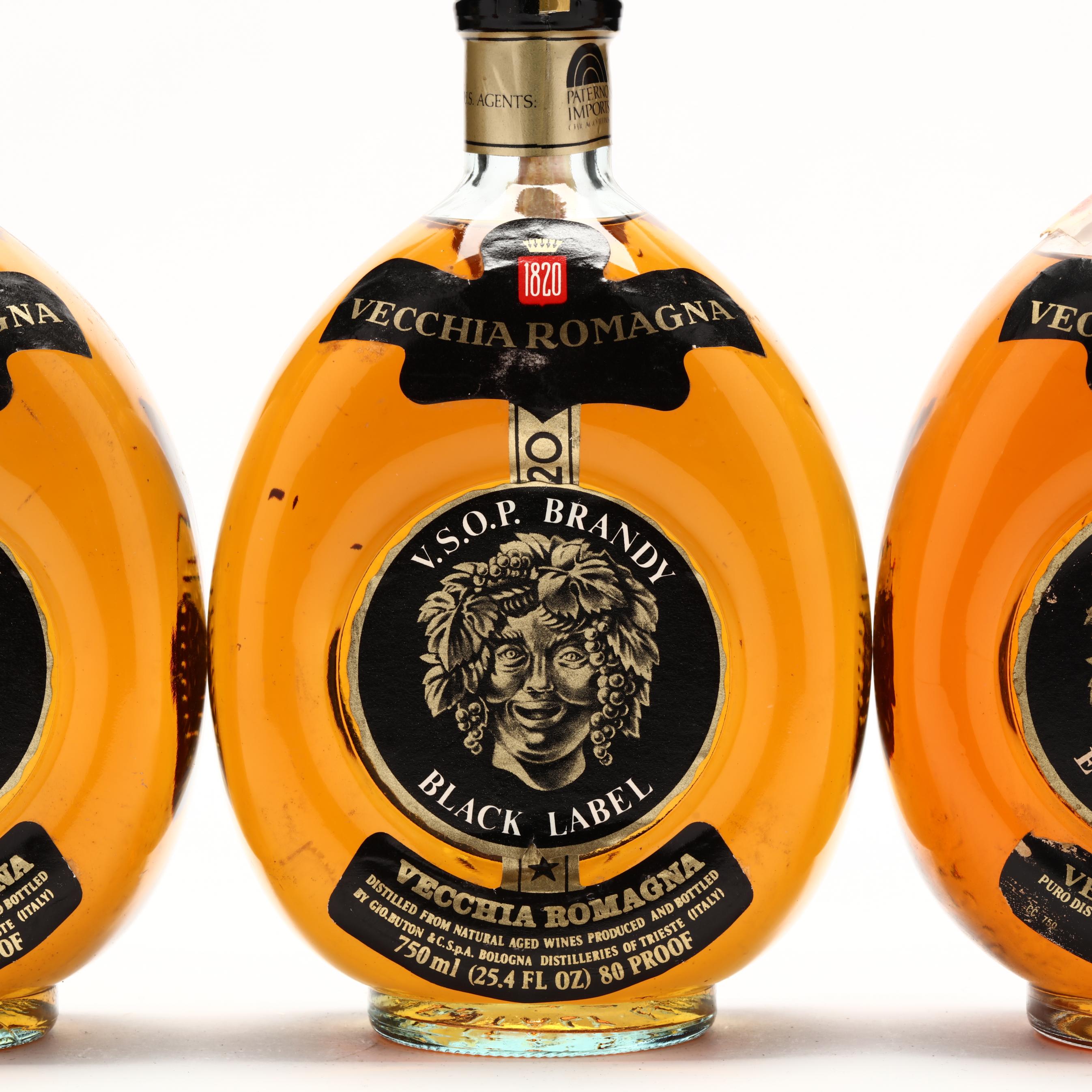 Buton Vecchia Romagna V.S.O.P. Brandy (Lot 9154 - Rare SpiritsDec