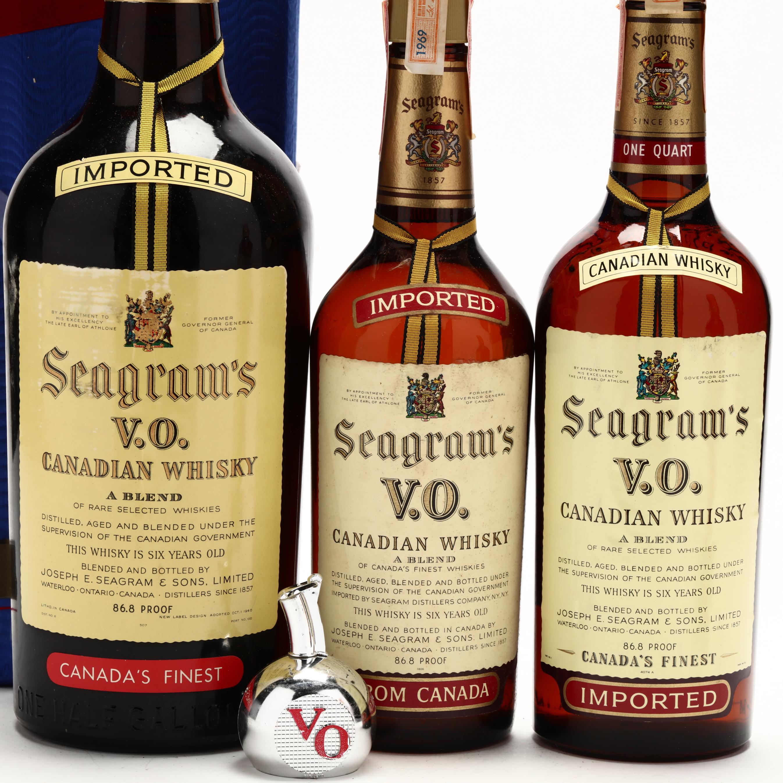 Seagram's V.O. Canadian Whisky (Lot 9273 - Rare SpiritsDec 2, 2022
