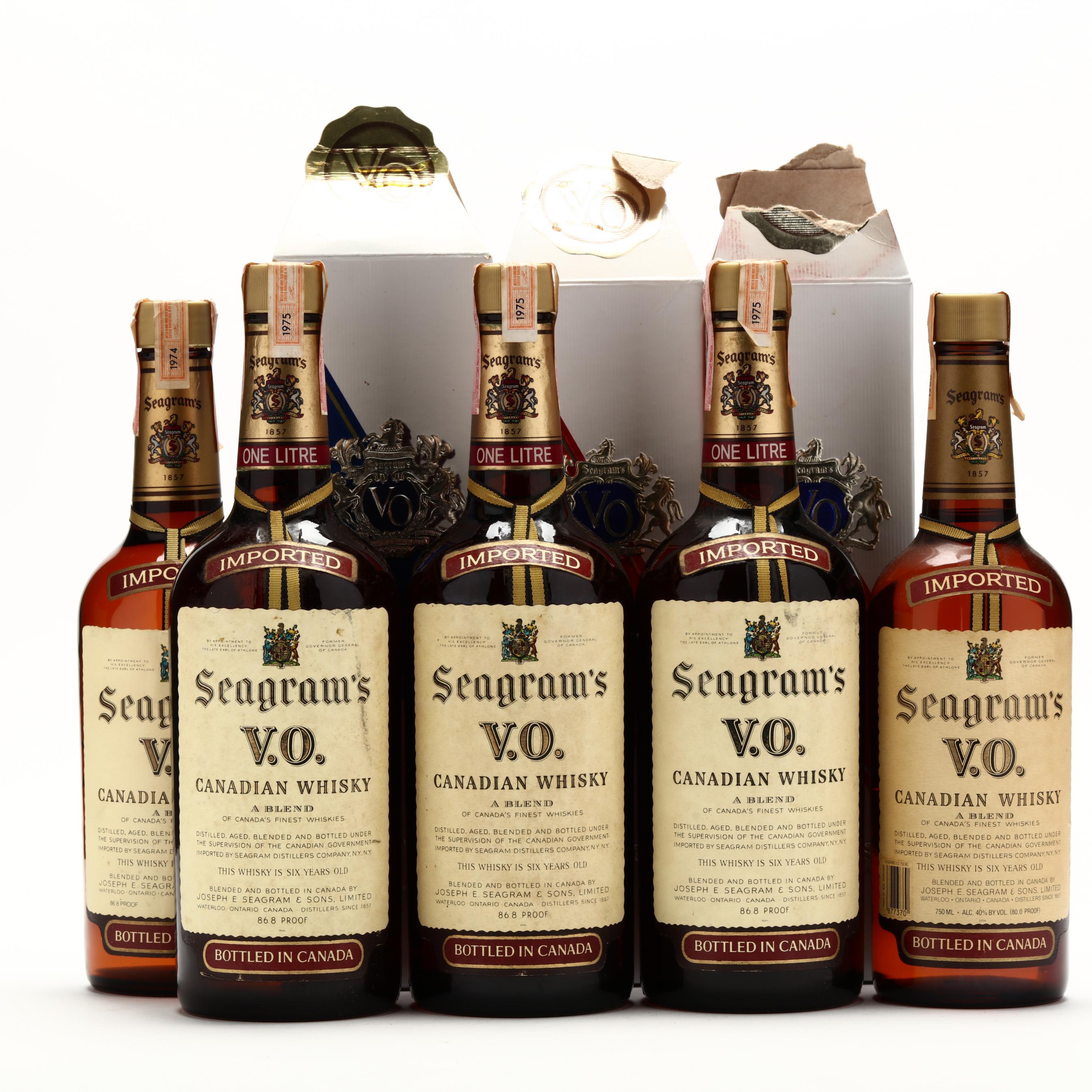 Seagram's V.O. Canadian Whisky (Lot 9274 - Rare SpiritsDec 2, 2022