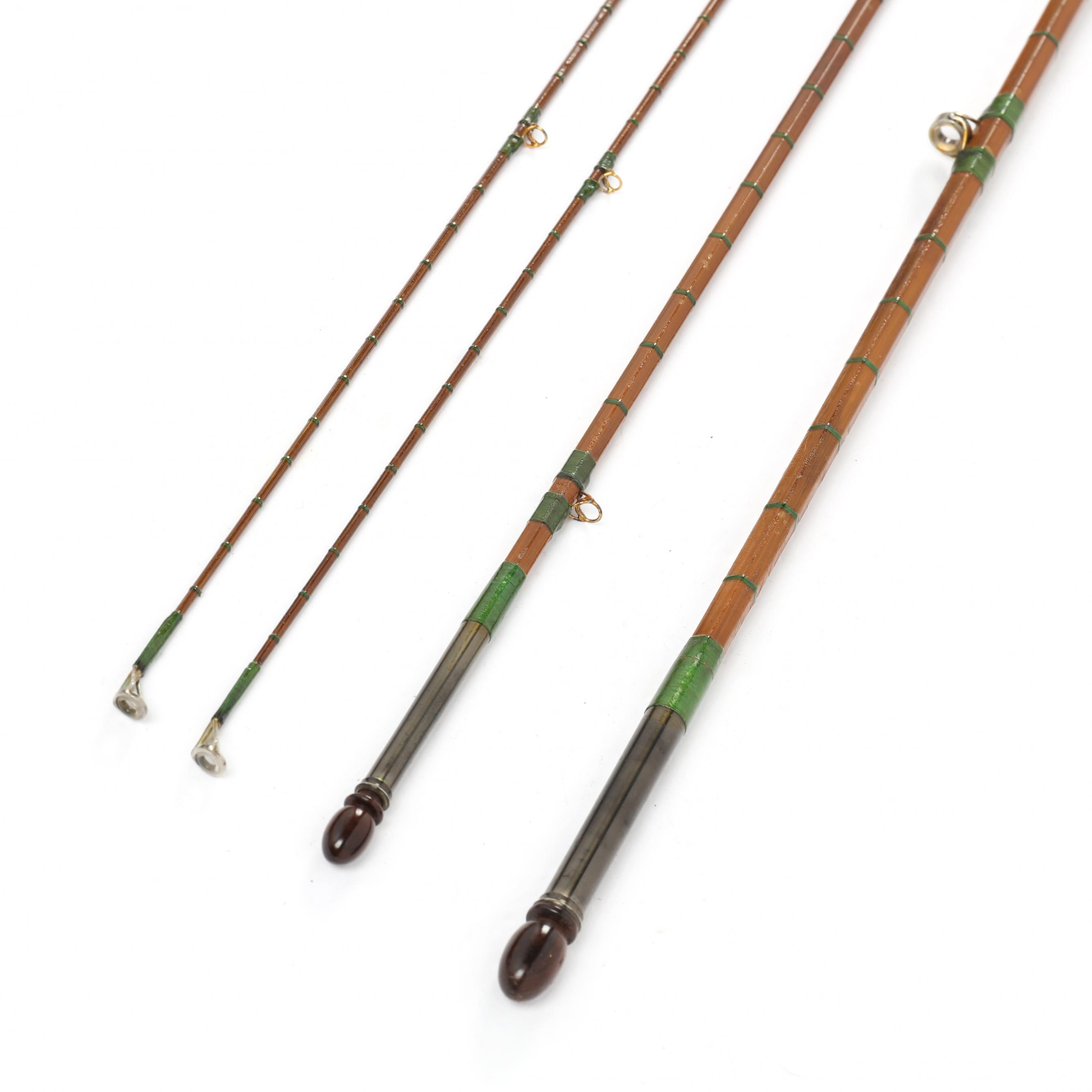 Hardy Palakona Fairy Bamboo 9' 3/2 Fly Rod in Case (Lot 3327
