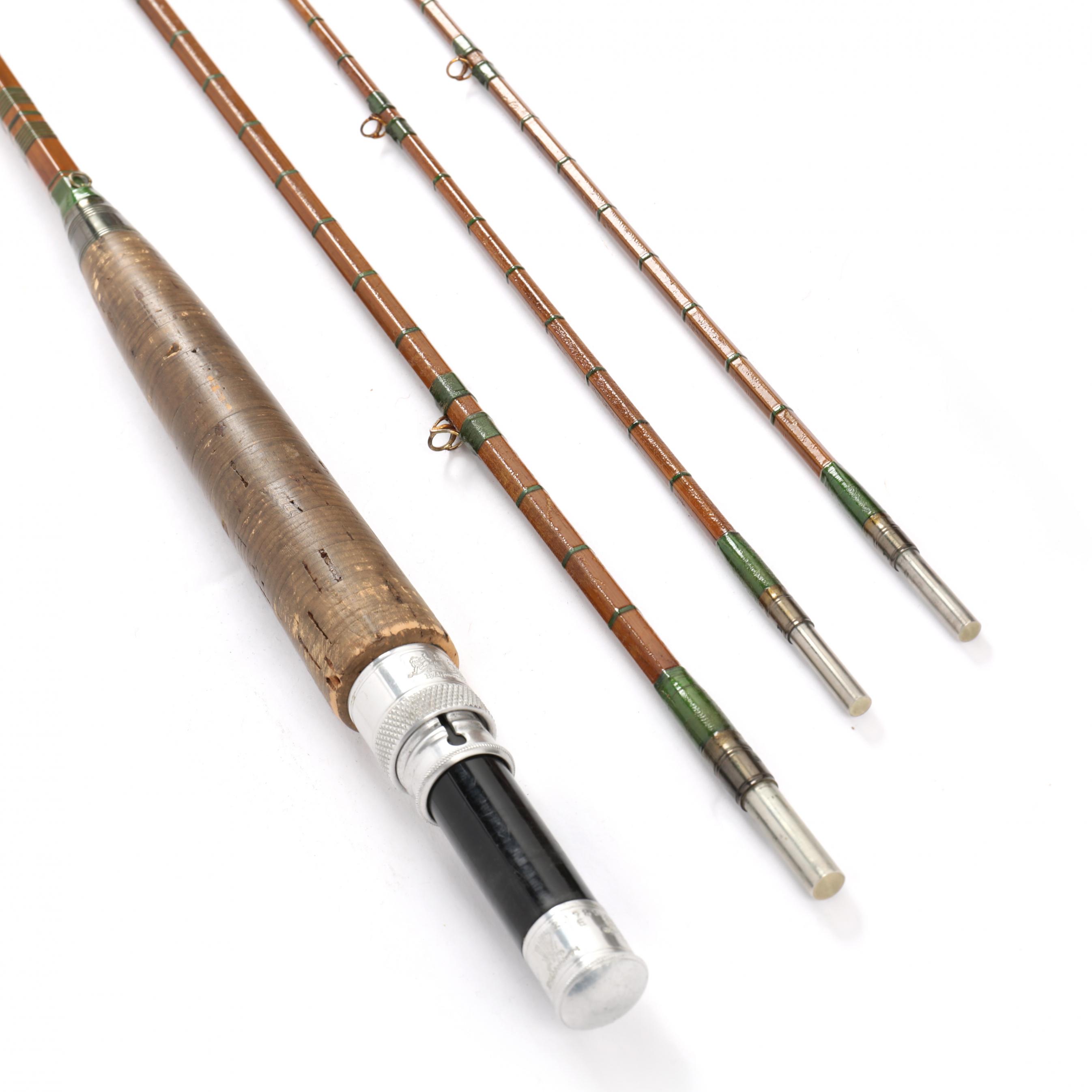 Hardy Palakona Fairy Bamboo 9' 3/2 Fly Rod in Case (Lot 3327