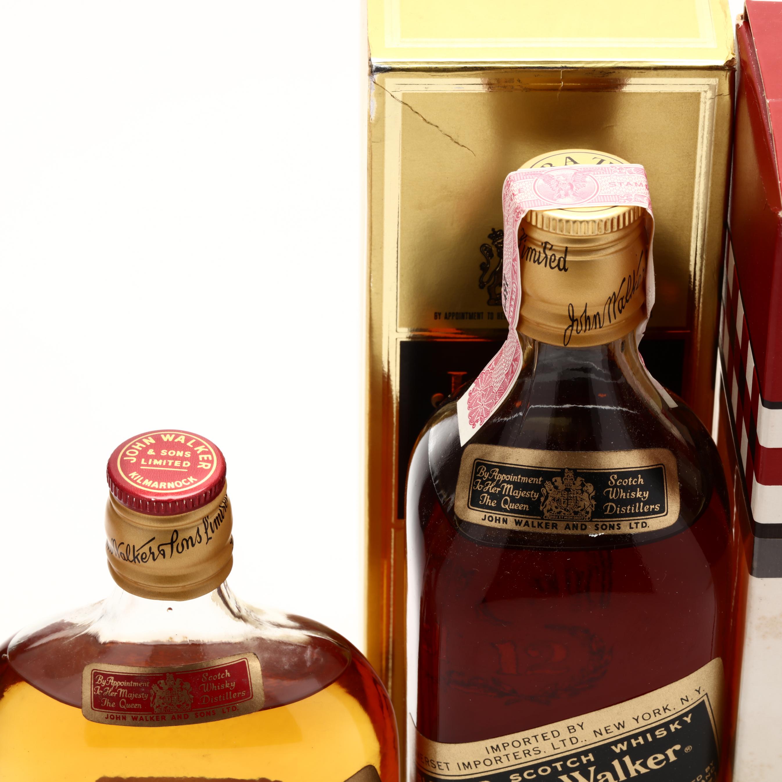 Johnnie Walker Blended Scotch Whisky (Lot 9182 - Rare SpiritsDec 2